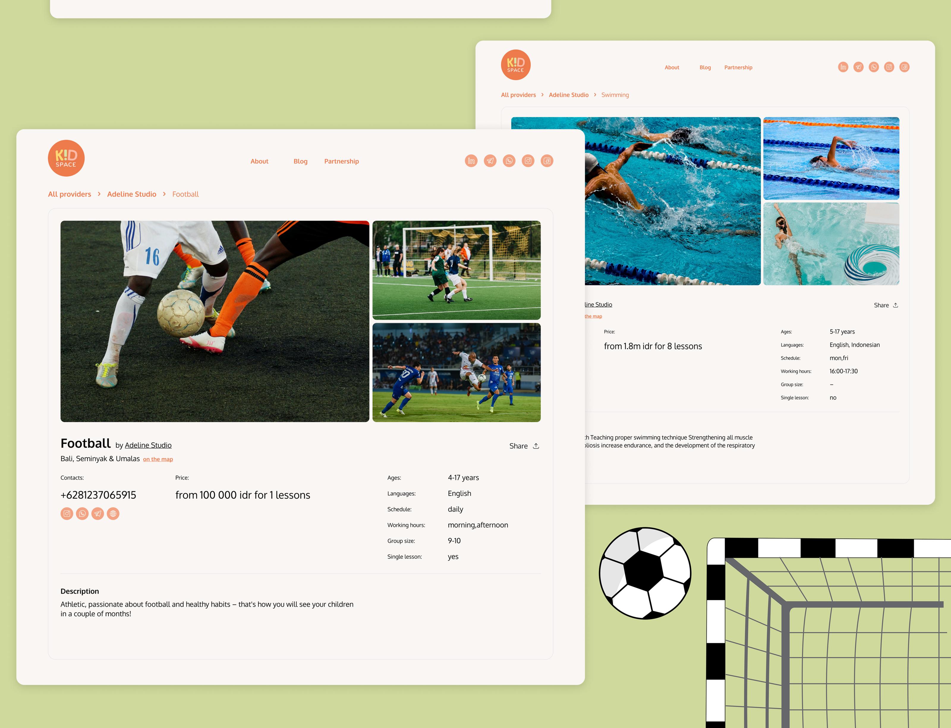 KidSpace – kid's activities and education in one place — Изображение №9 — Интерфейсы, Брендинг на Dprofile
