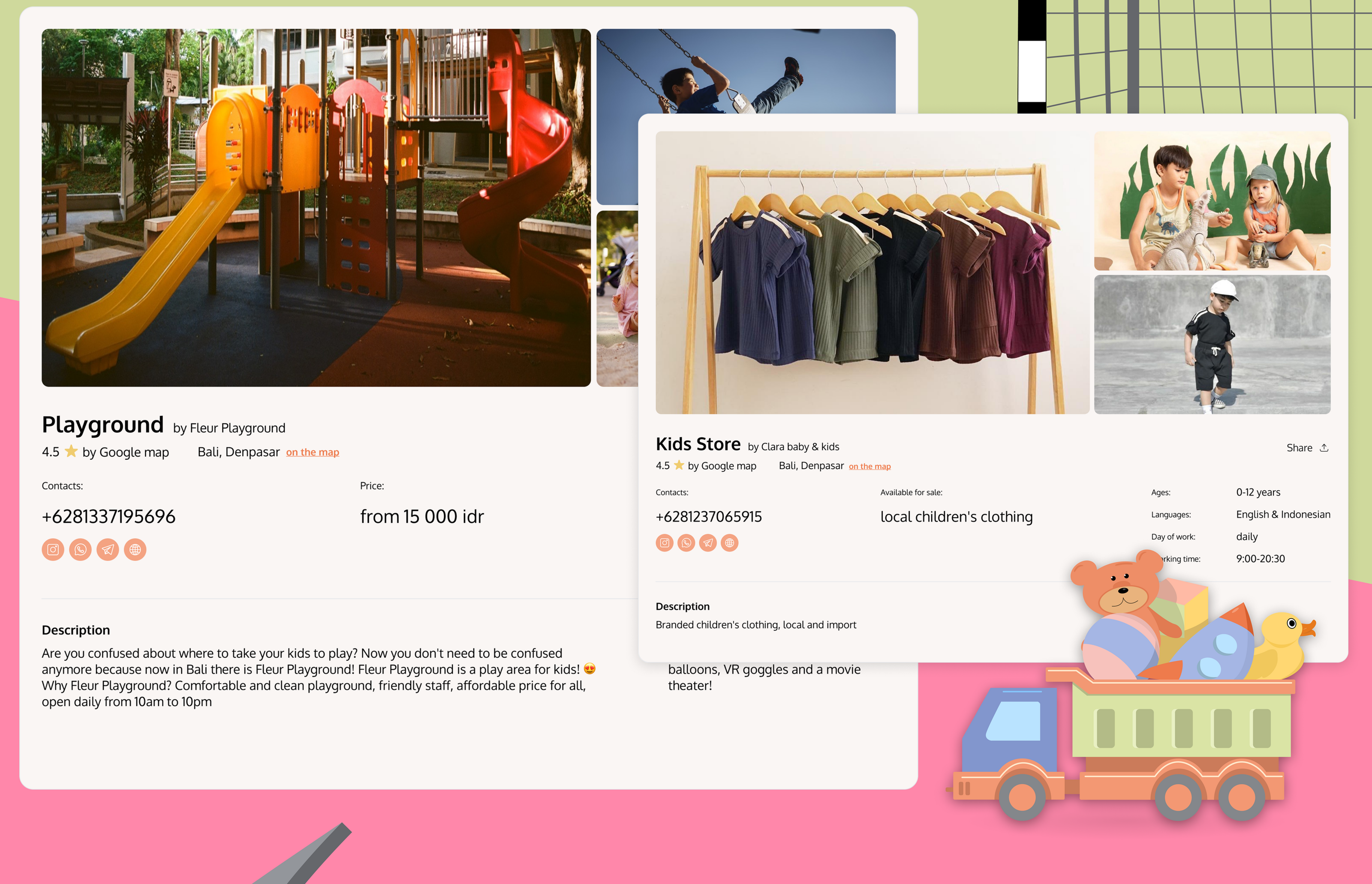 KidSpace – kid's activities and education in one place — Изображение №10 — Интерфейсы, Брендинг на Dprofile