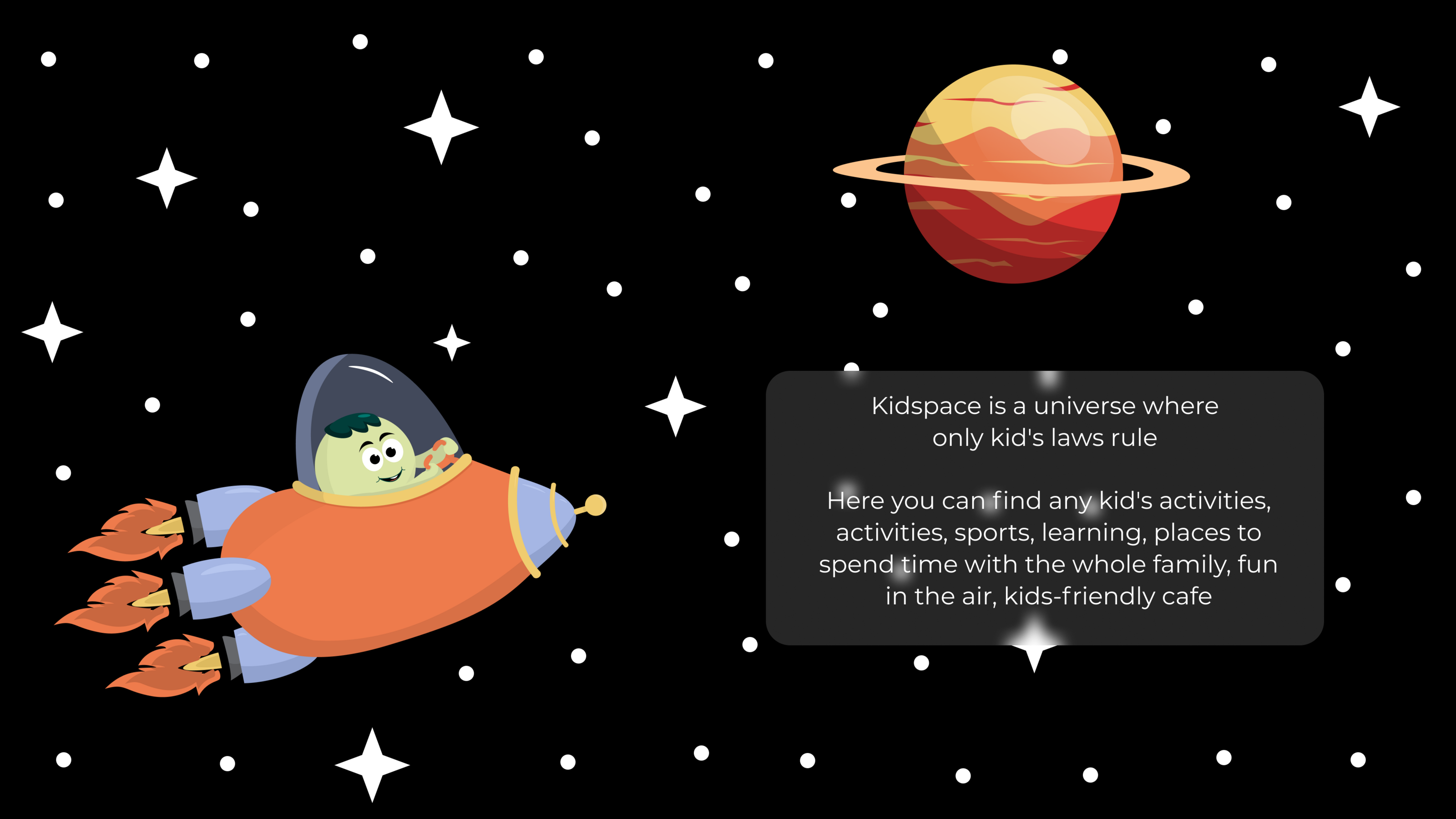 KidSpace – kid's activities and education in one place — Изображение №1 — Интерфейсы, Брендинг на Dprofile