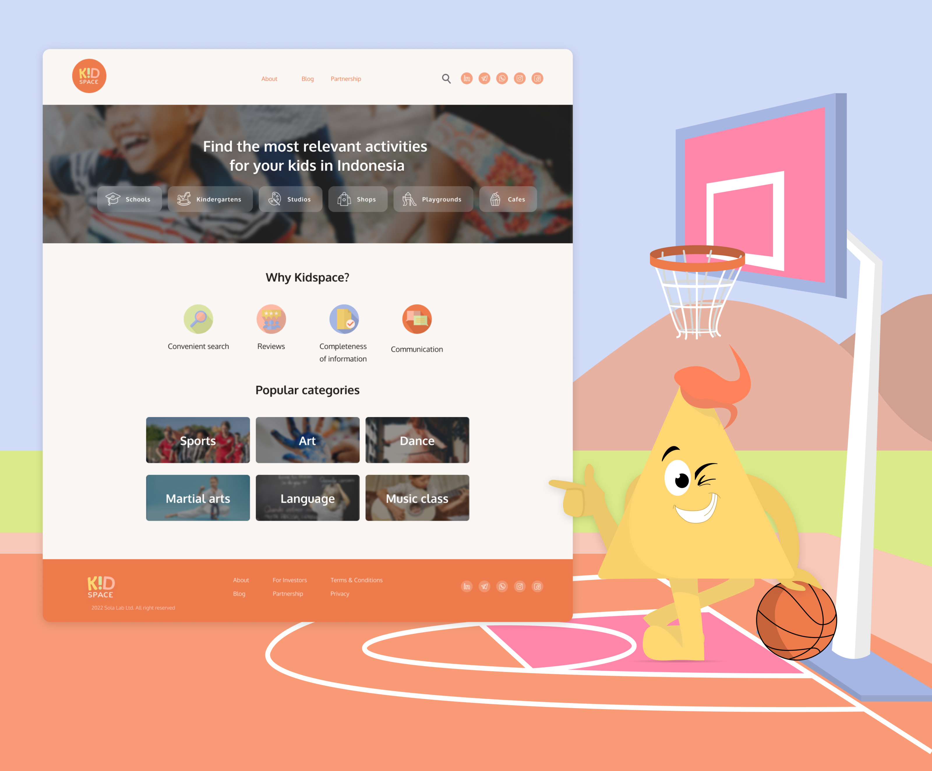 KidSpace – kid's activities and education in one place — Изображение №4 — Интерфейсы, Брендинг на Dprofile