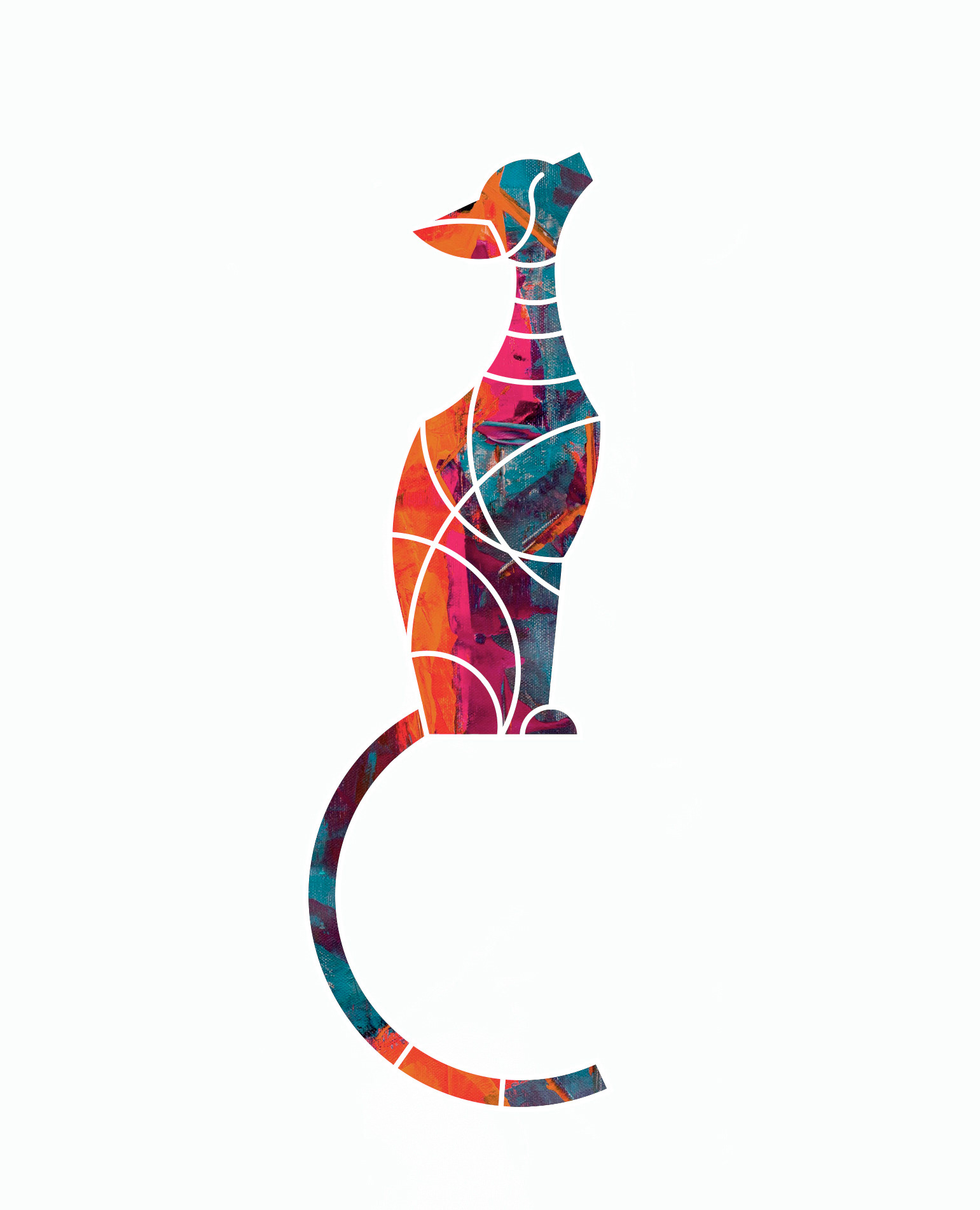 Geometric cats — Изображение №5 — Иллюстрация, Графика на Dprofile