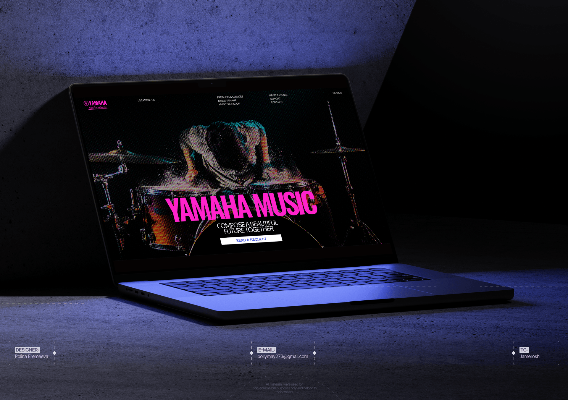 Yamaha | Corporate Website Design — Изображение №15 — Интерфейсы, Брендинг на Dprofile