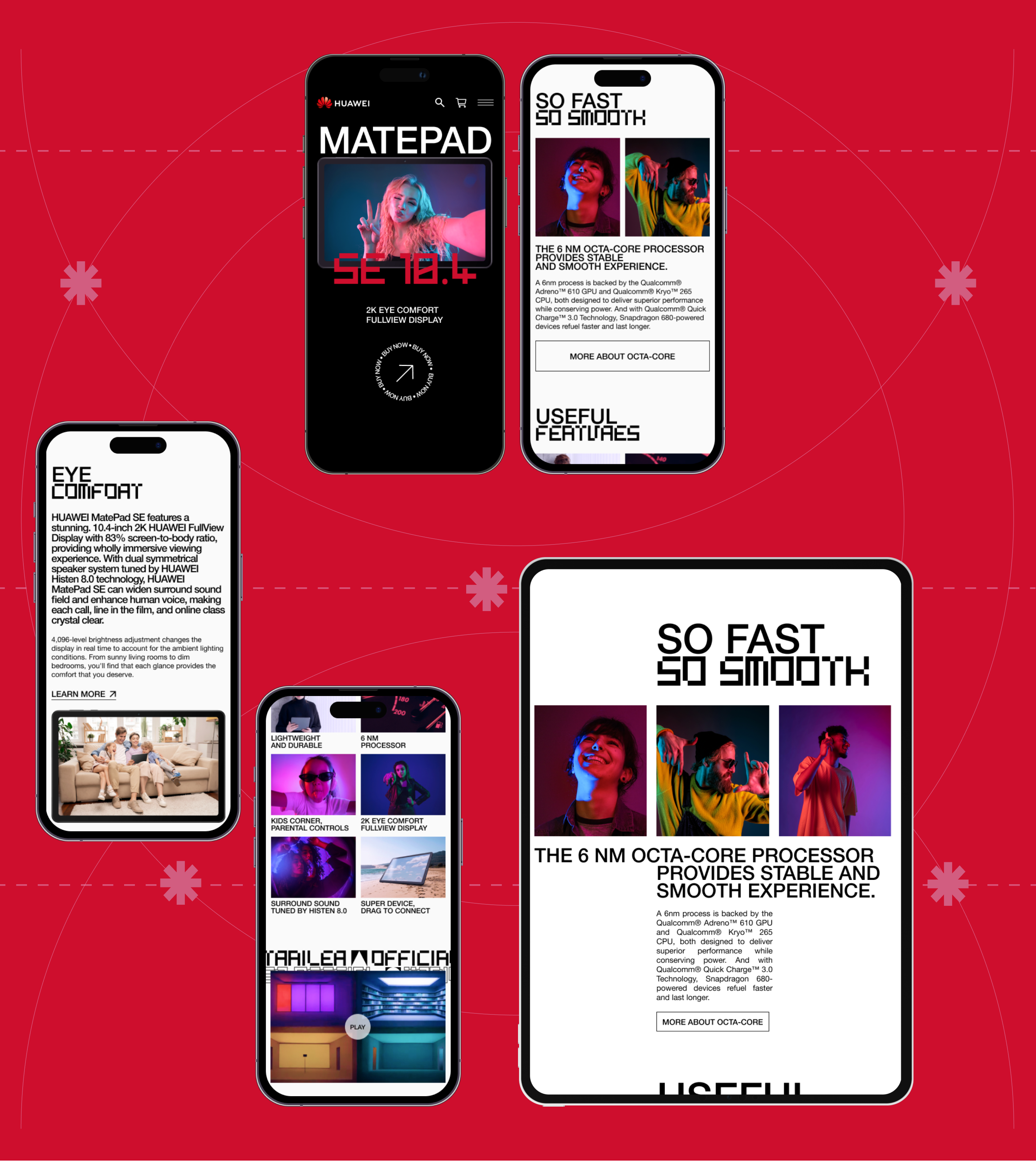 HUAWEI | Landing page — Изображение №4 — Интерфейсы на Dprofile