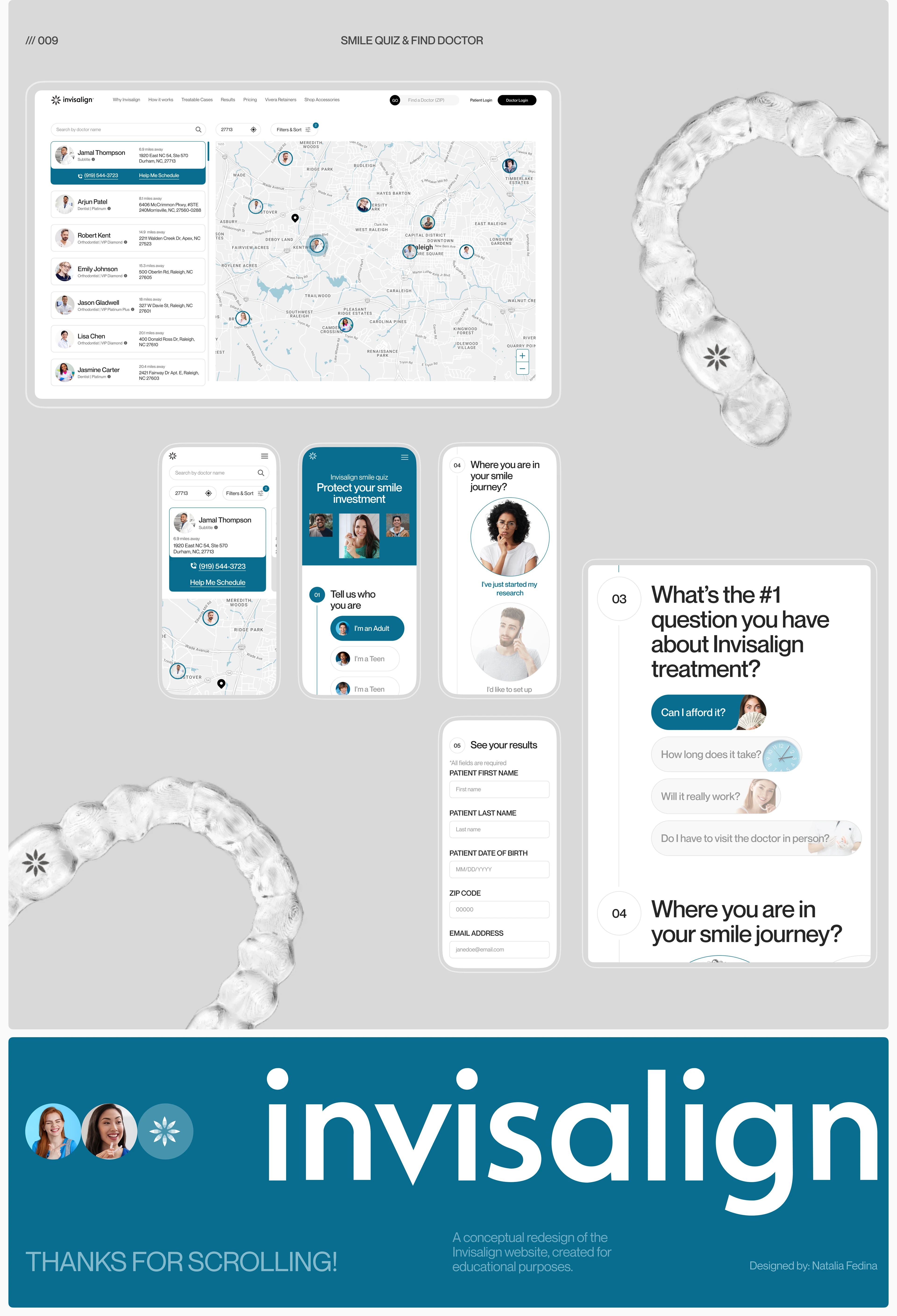 Invisalign | Corporate site | Website Redesign — Изображение №8 — Интерфейсы, Анимация на Dprofile