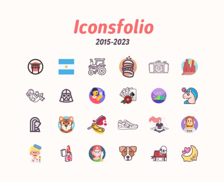 Iconsfolio — Иллюстрация, Графика на Dprofile