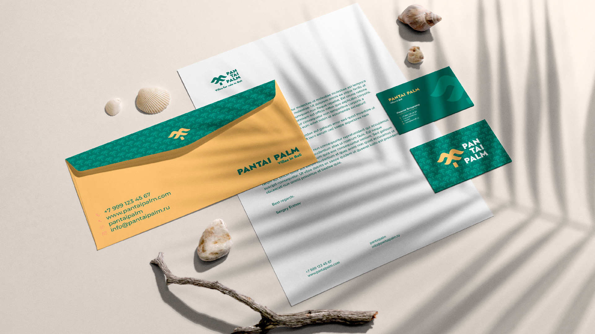 Pantai Palm: Brand Identity — Изображение №10 — Брендинг на Dprofile