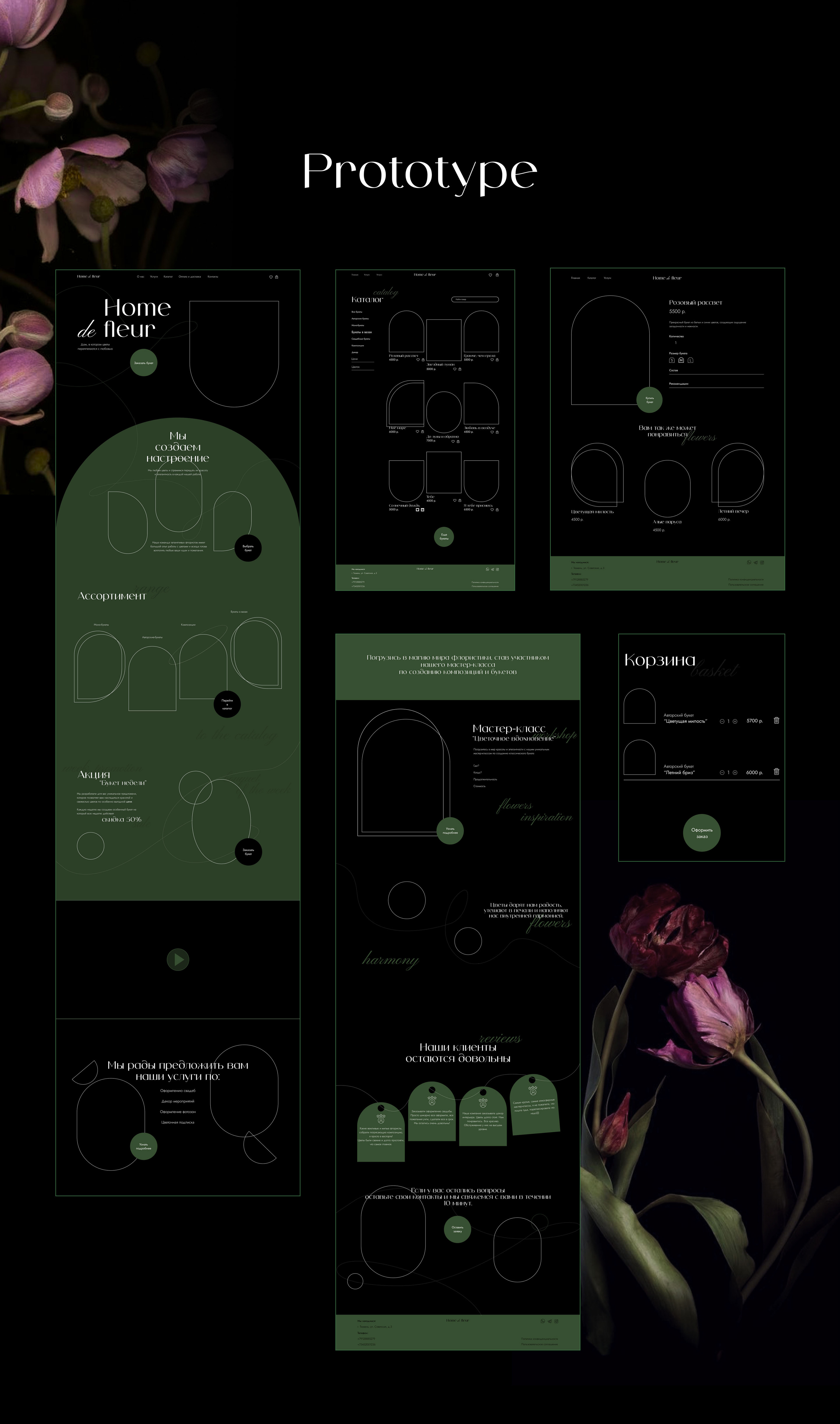 Home de Fleur — Изображение №6 — Интерфейсы на Dprofile
