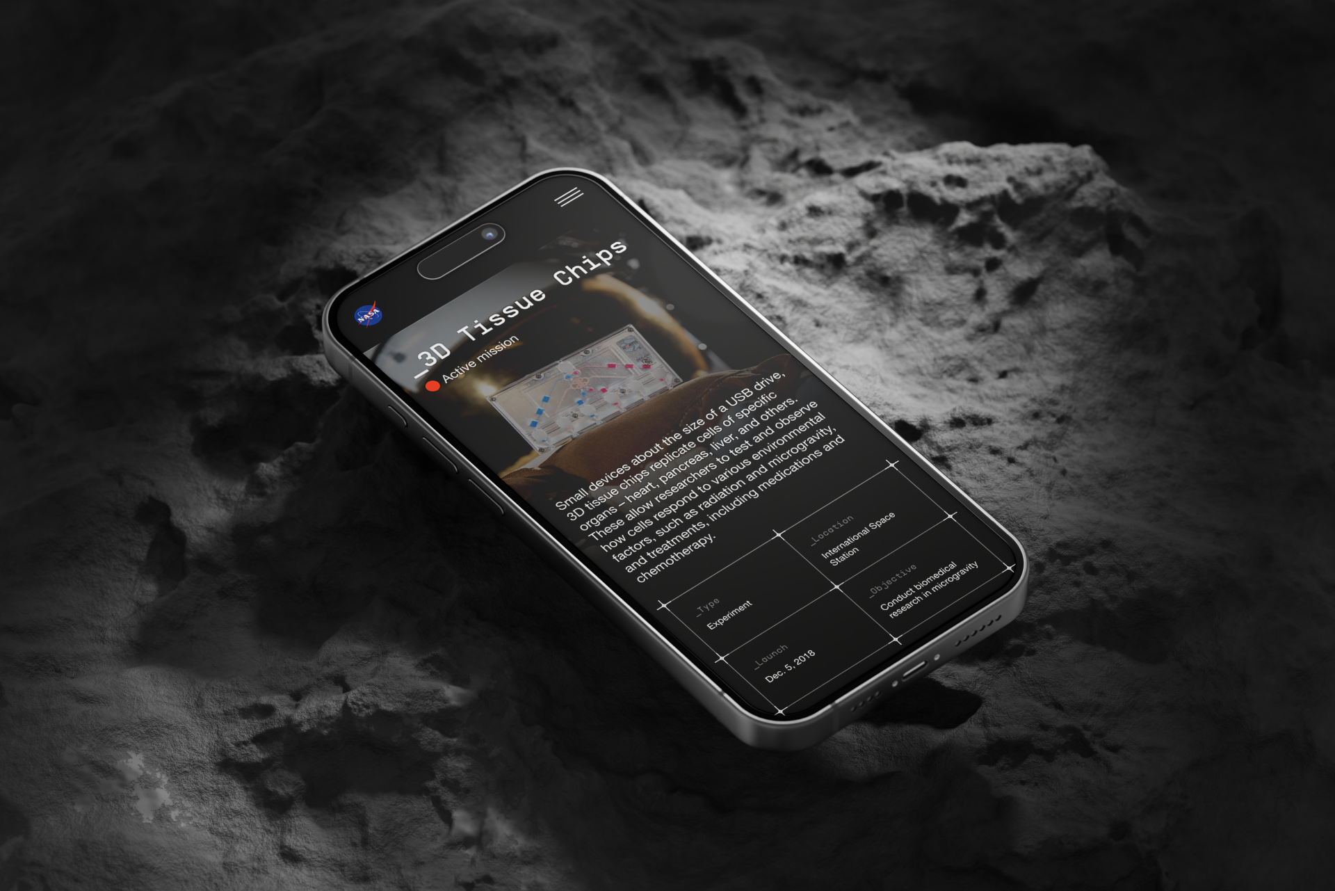 NASA | Corporate Website — Изображение №7 — Интерфейсы, Анимация на Dprofile