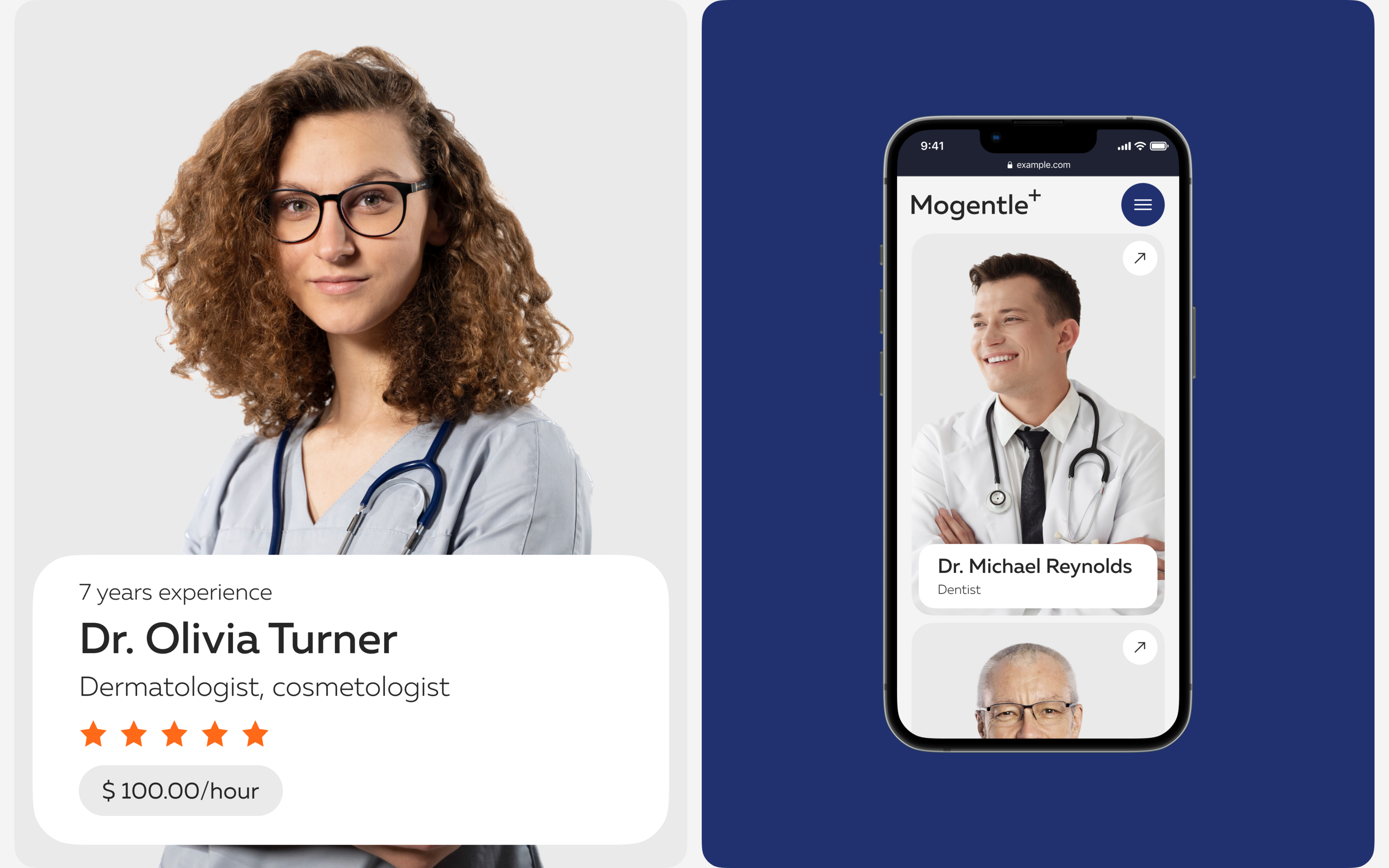 Mogentle clinic / Website design / UI UX / Branding — Изображение №25 — Интерфейсы, Брендинг на Dprofile