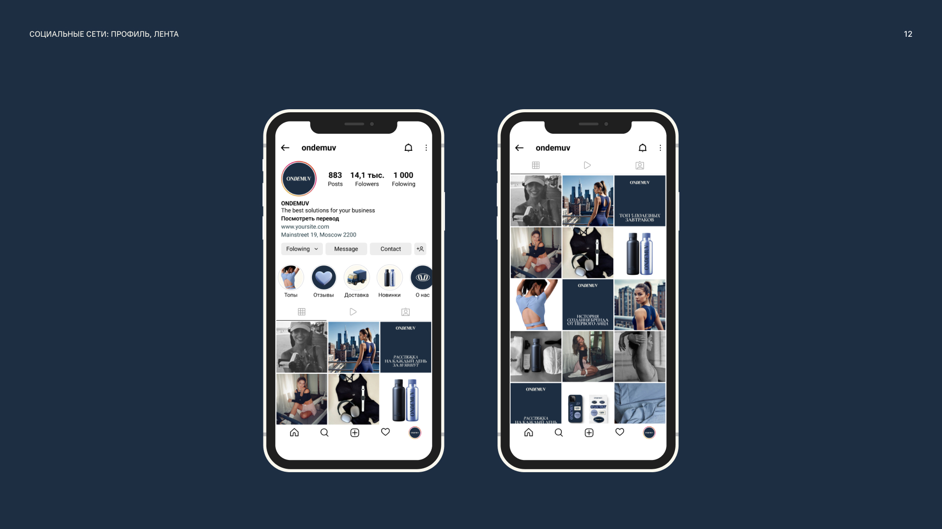 BRANDING IDENTITY | Фирменный стиль бренда ONDEMUV — Изображение №14 — Брендинг на Dprofile