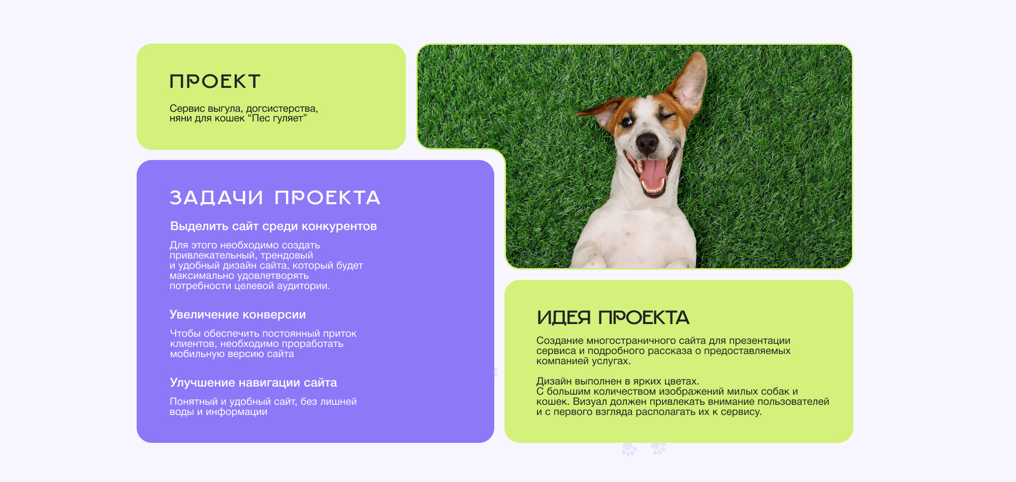 Website - Dog walking service — Изображение №2 — Интерфейсы на Dprofile