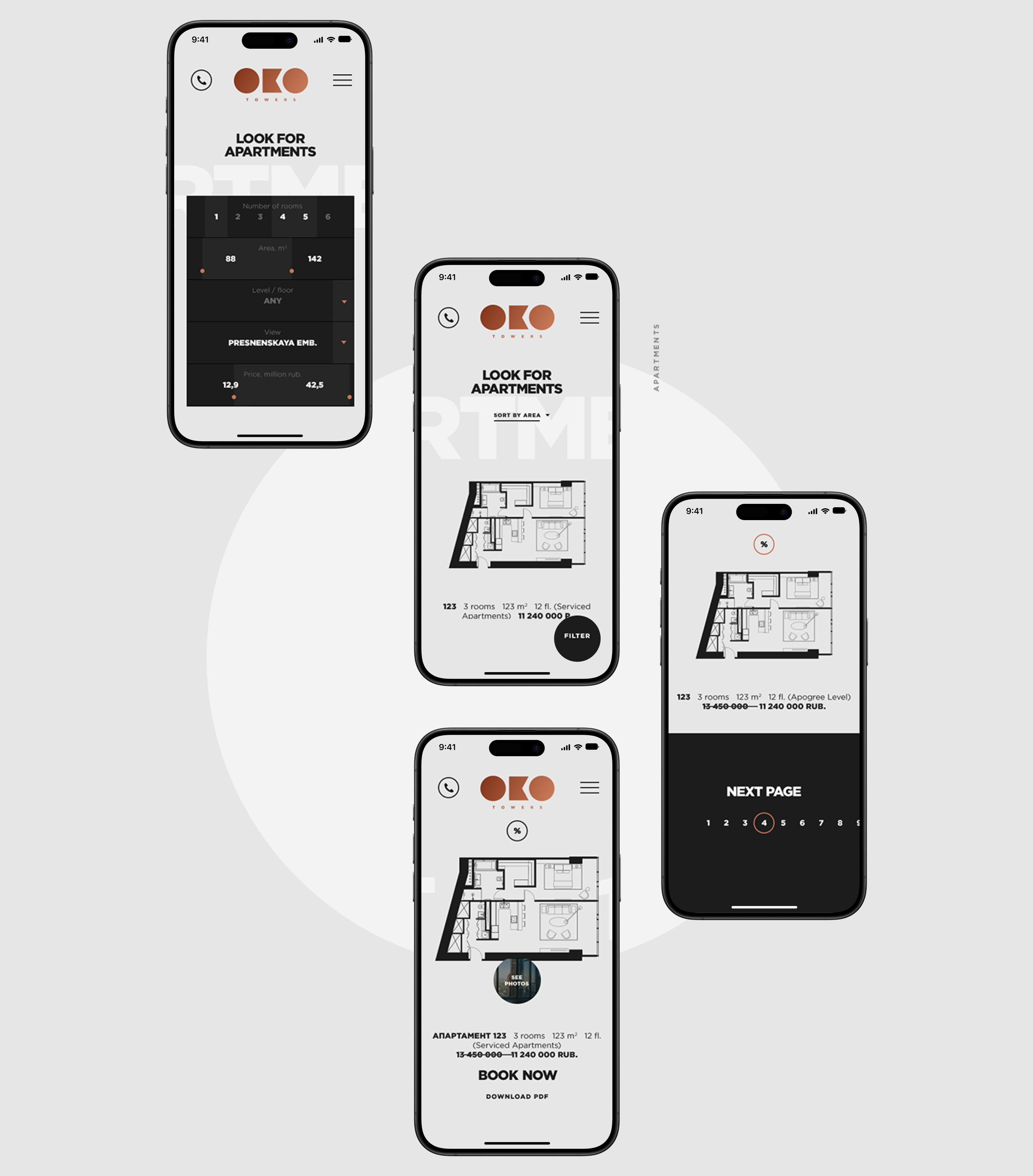 OKO Towers — Изображение №29 — Интерфейсы на Dprofile