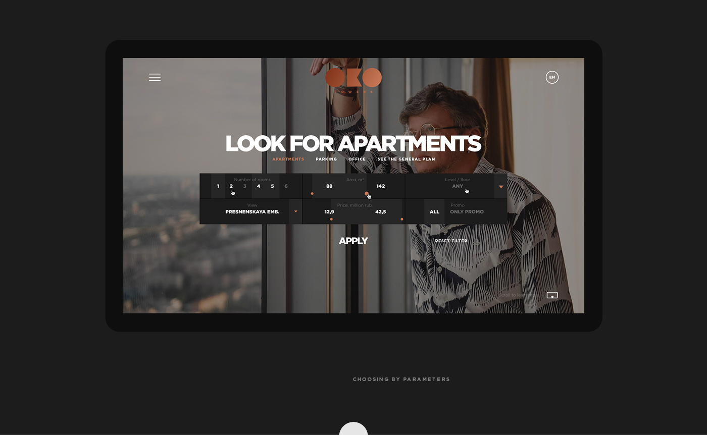 OKO Towers — Изображение №16 — Интерфейсы на Dprofile
