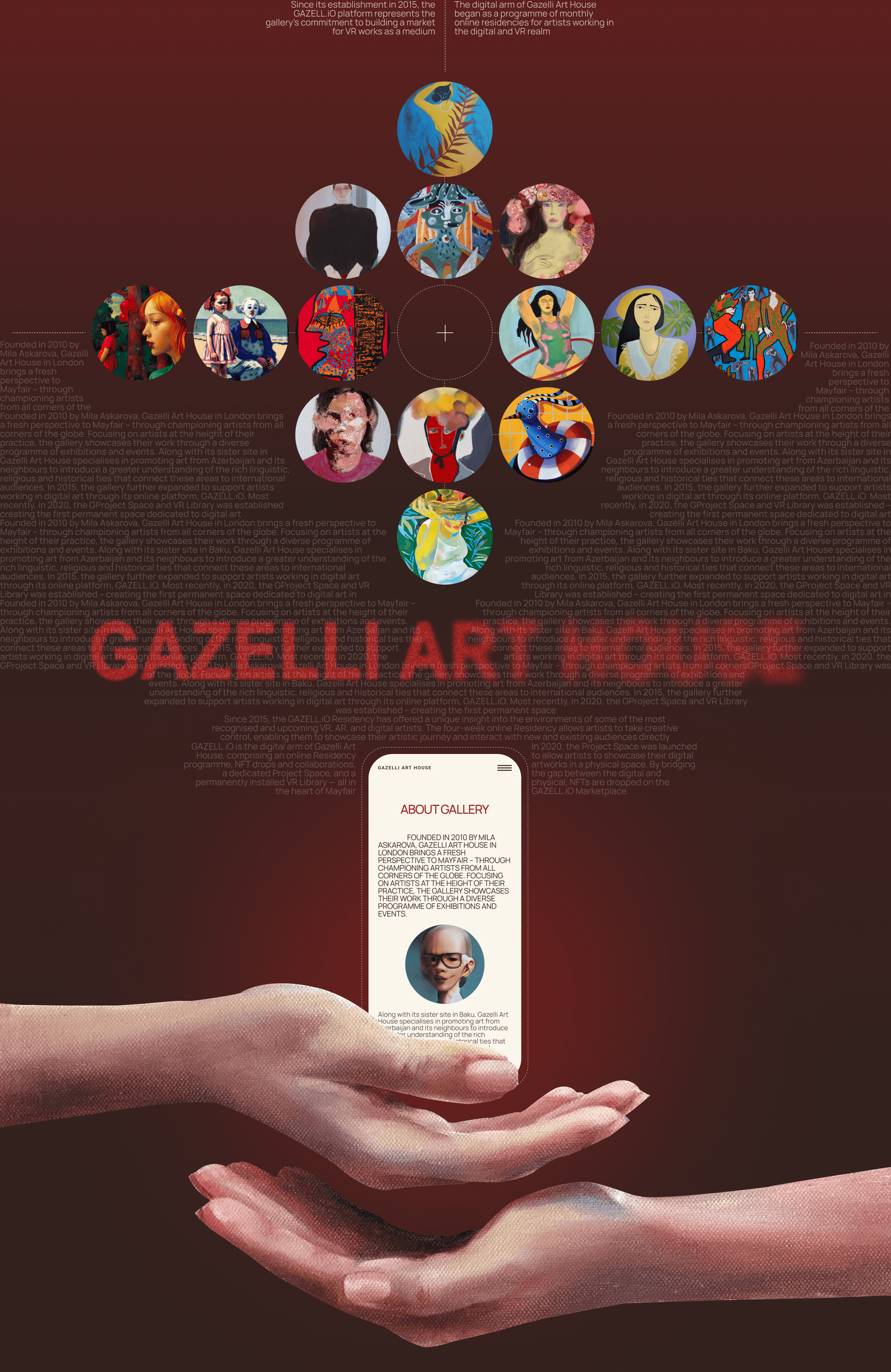 Gazelli Art House | Corporate website — Изображение №7 — Интерфейсы на Dprofile