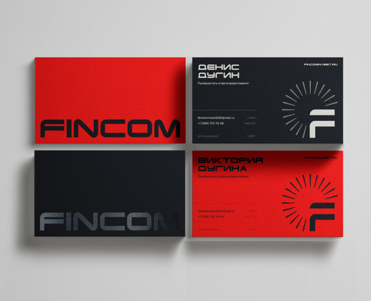 FINCOM — Брендинг на Dprofile