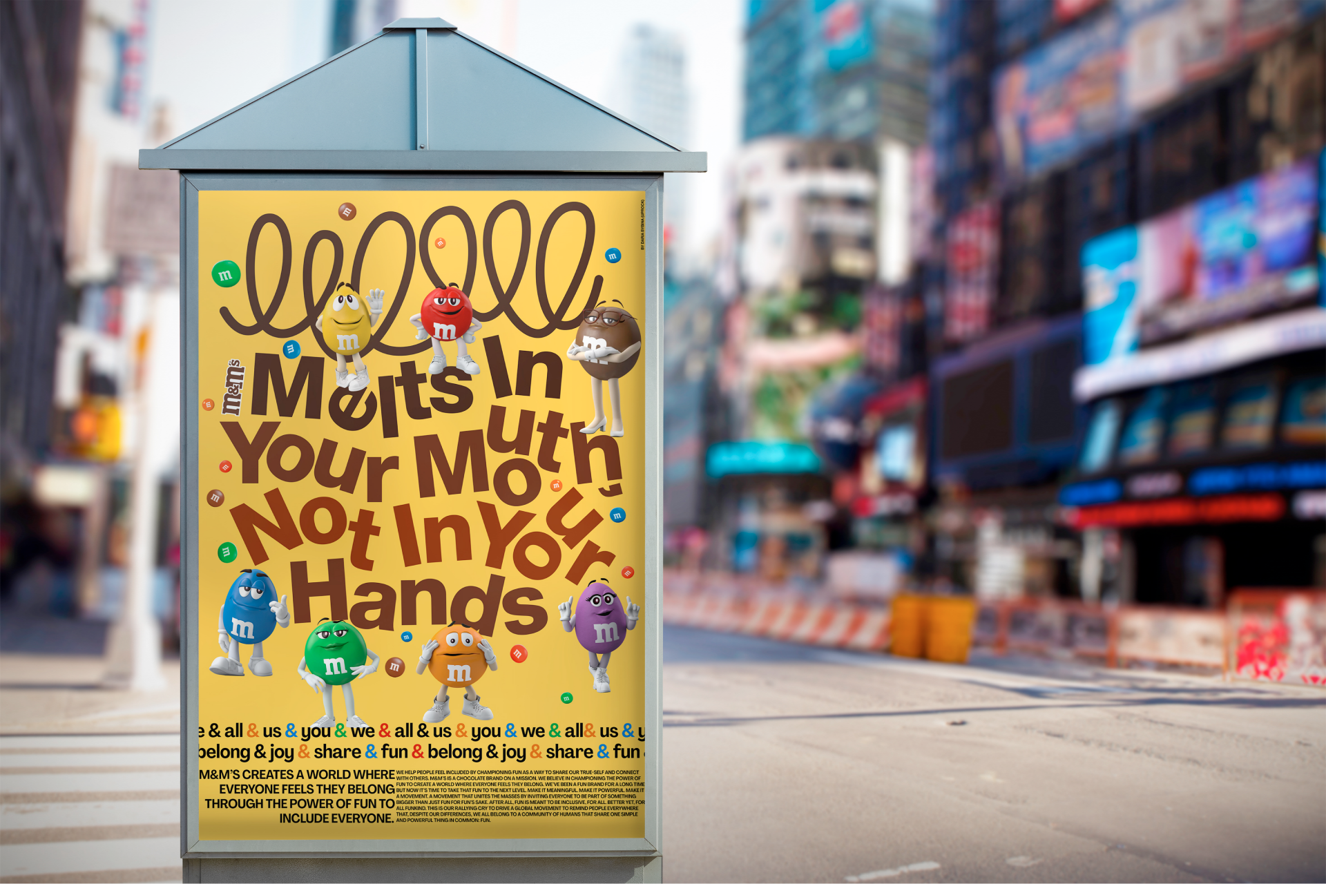 m&m's poster collection — Изображение №3 — Интерфейсы на Dprofile