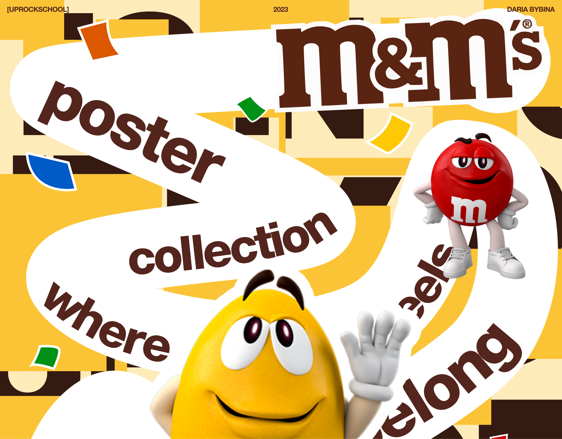 m&m's poster collection — Изображение №1 — Интерфейсы на Dprofile