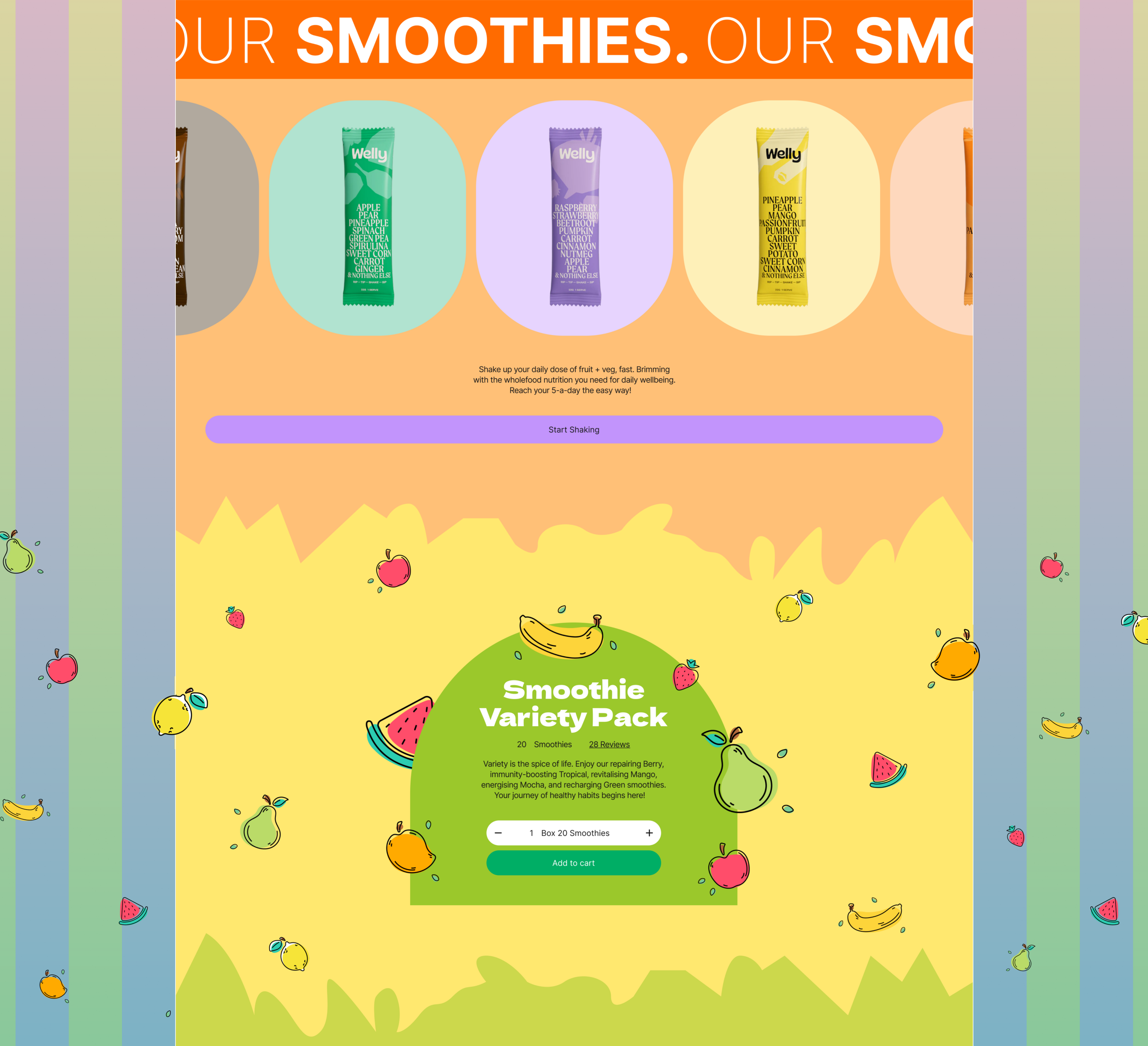 Welly | Landing page — Изображение №3 — Интерфейсы на Dprofile