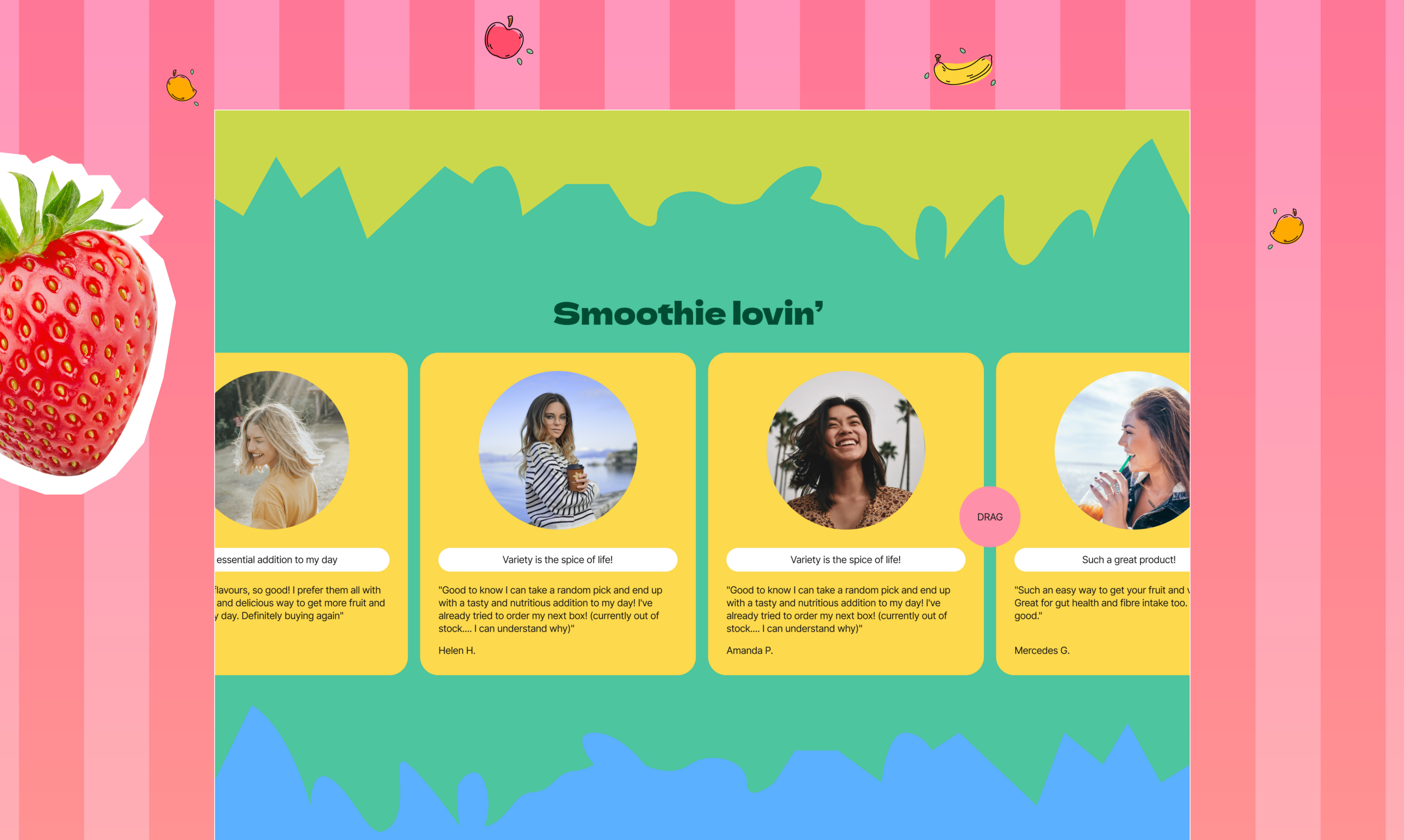 Welly | Landing page — Изображение №6 — Интерфейсы на Dprofile
