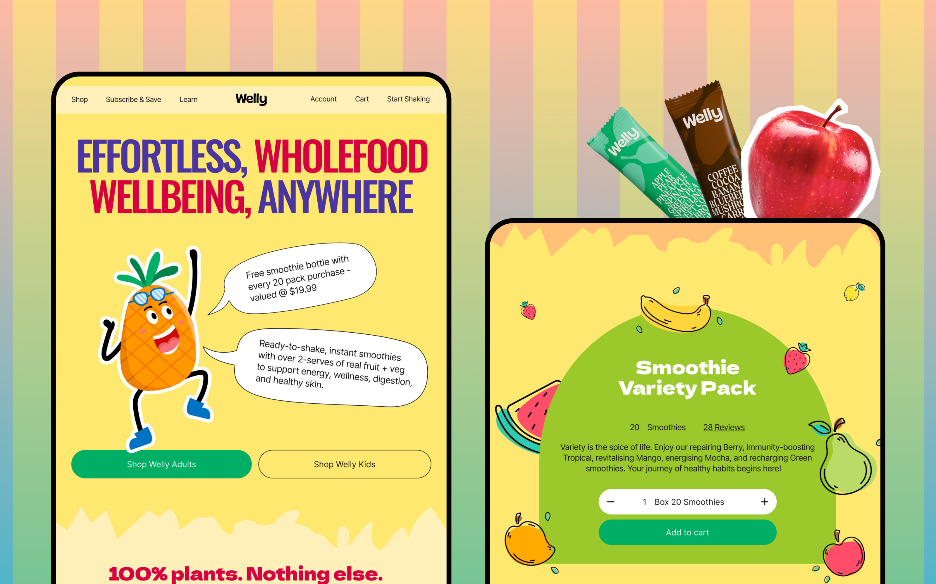 Welly | Landing page — Изображение №12 — Интерфейсы на Dprofile
