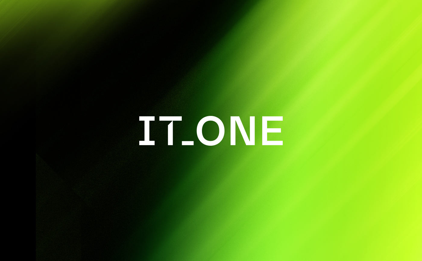 Брендинг компании IT_One — Изображение №1 — Брендинг на Dprofile