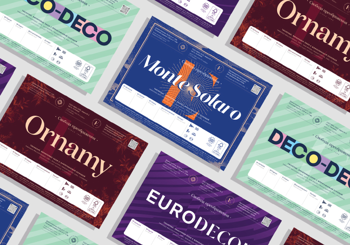 Ребрендинг для производителя обоев Euro Decor — Изображение №8 — Брендинг на Dprofile