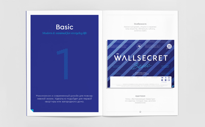 Разработка бренда обоев Wallsecret — Изображение №9 — Брендинг на Dprofile
