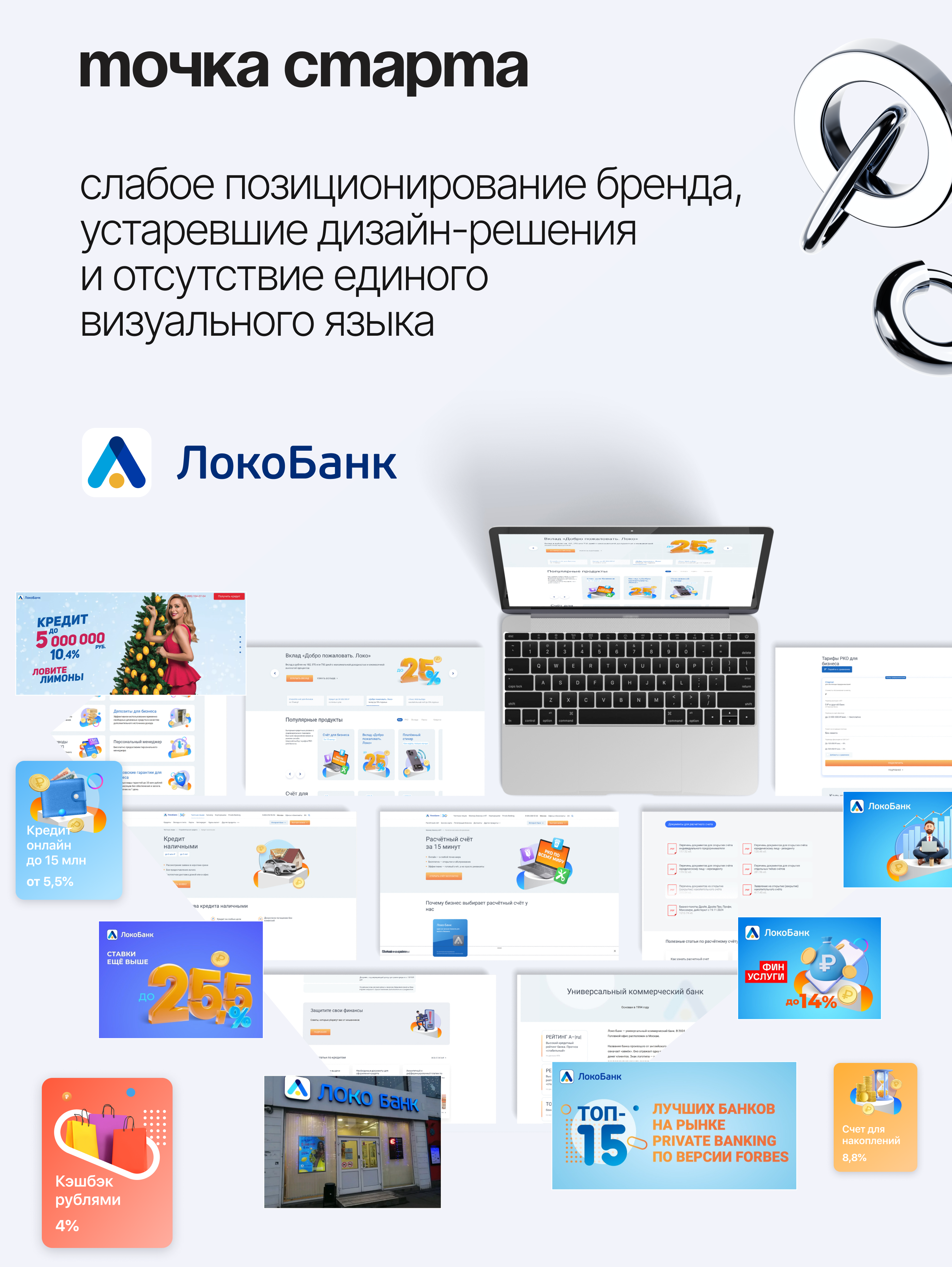 Ребрендинг 2025 @ Локо-Банк — Изображение №2 — Интерфейсы, Брендинг на Dprofile