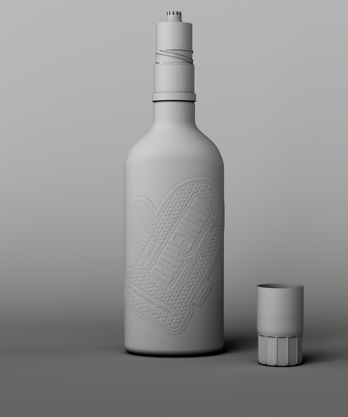 Водка «Варежки» — Изображение №6 — 3D на Dprofile