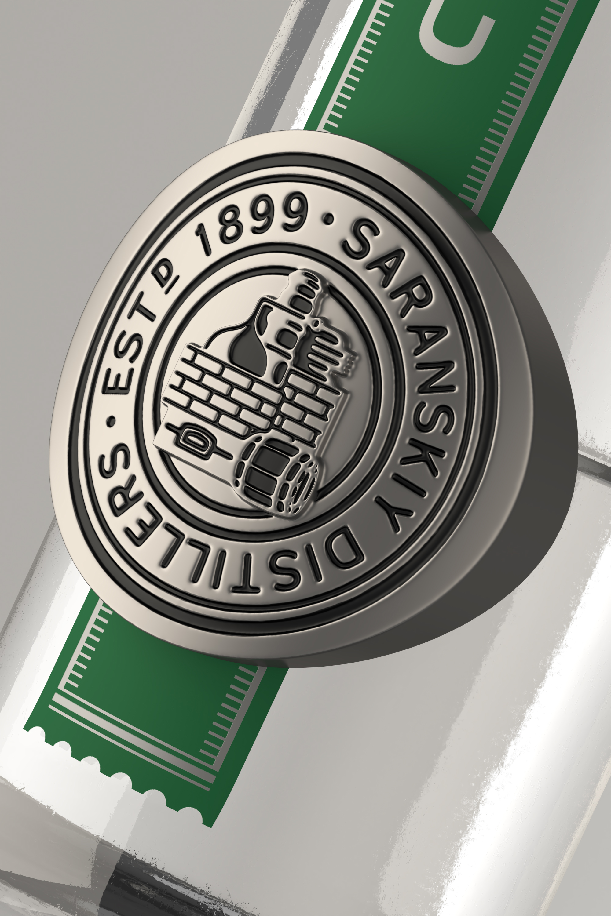 Водка «Чистые Росы» — Изображение №2 — 3D на Dprofile