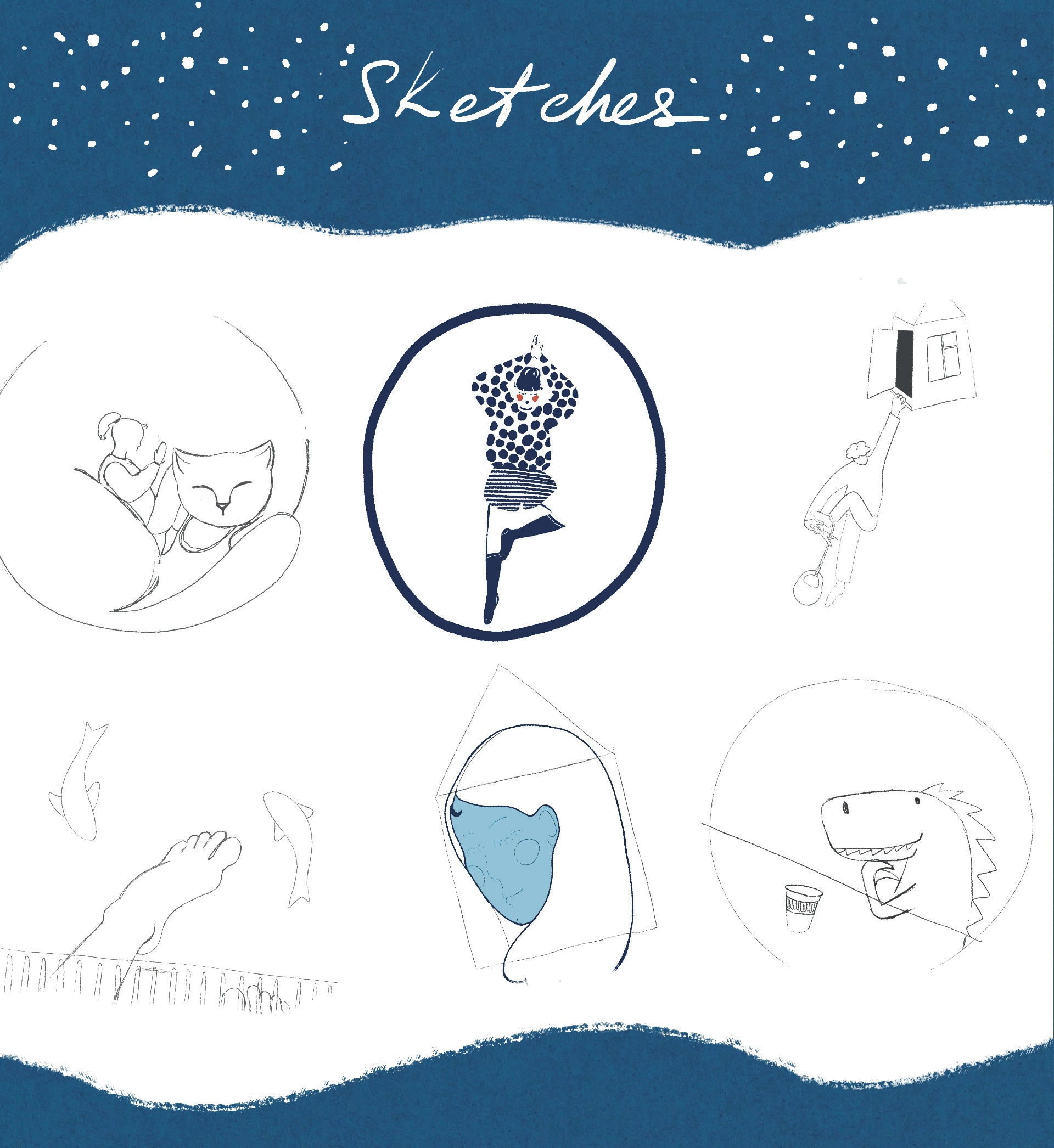 Стокманн & Гжель: адвент-календарь — Изображение №5 — Иллюстрация на Dprofile