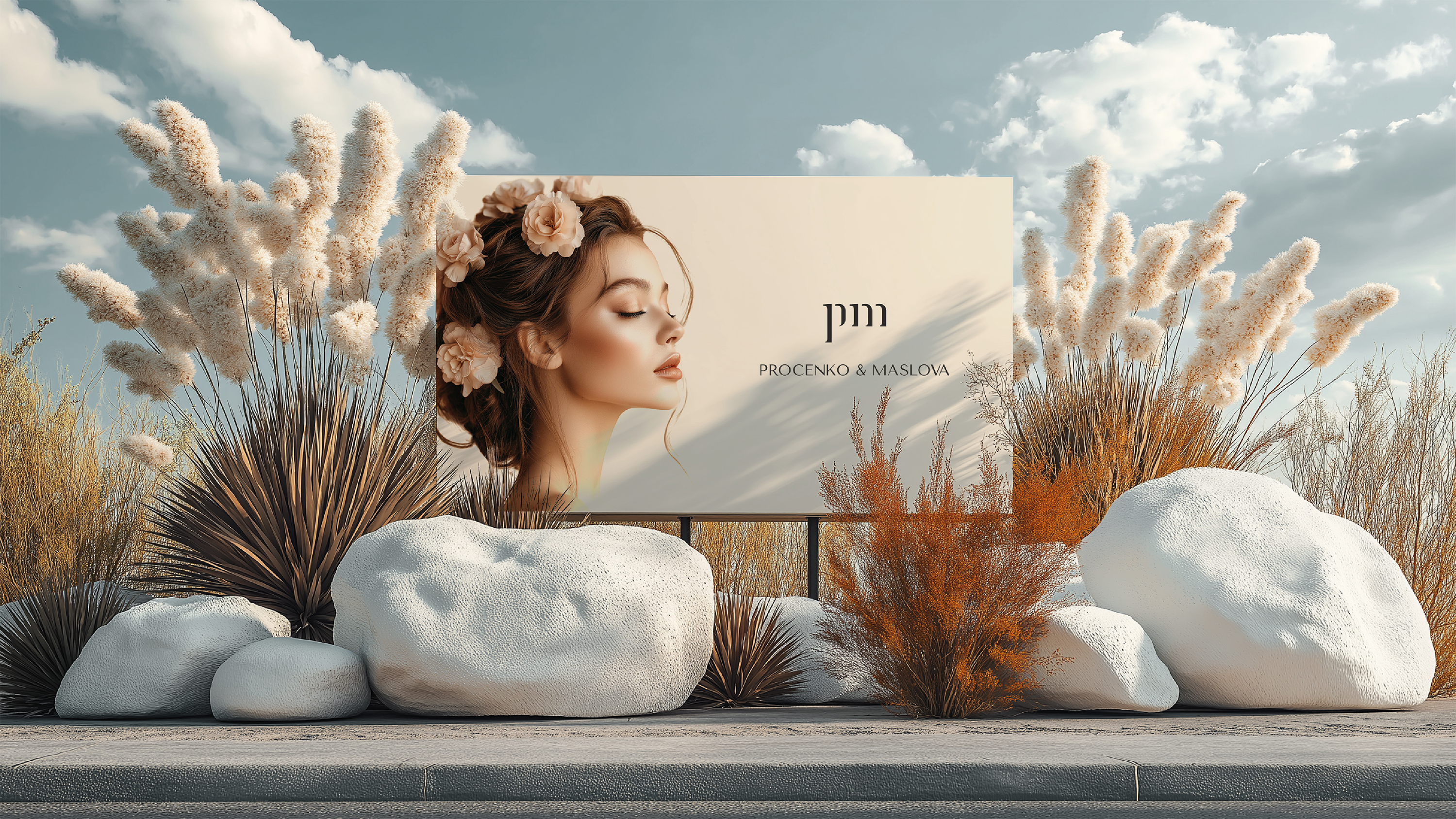 PROCENKO&MASLOVA — Logo & Visual Identity — Изображение №1 — Брендинг на Dprofile