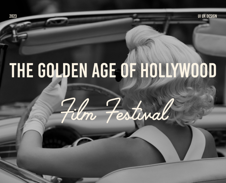 Hollywood Golden Age Film Festival Website — Интерфейсы, Анимация на Dprofile