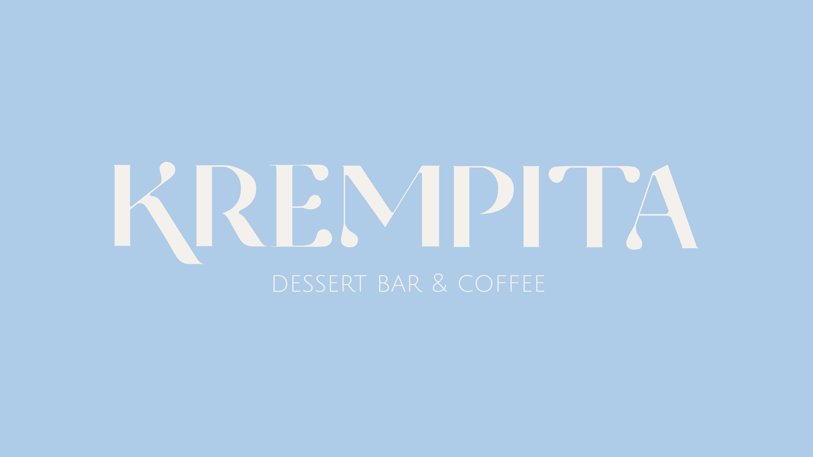 «Krempita» dessert bar&coffee — Изображение №1 — Брендинг на Dprofile