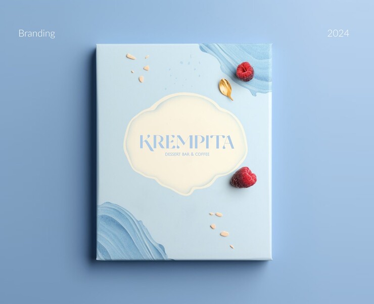 «Krempita» dessert bar&coffee — Брендинг на Dprofile