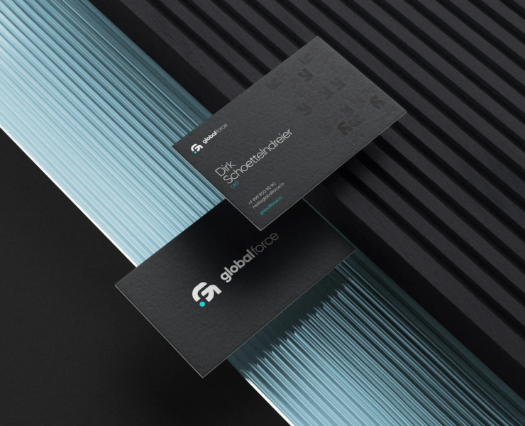 Global Force – Brand identity — Брендинг, Графика на Dprofile
