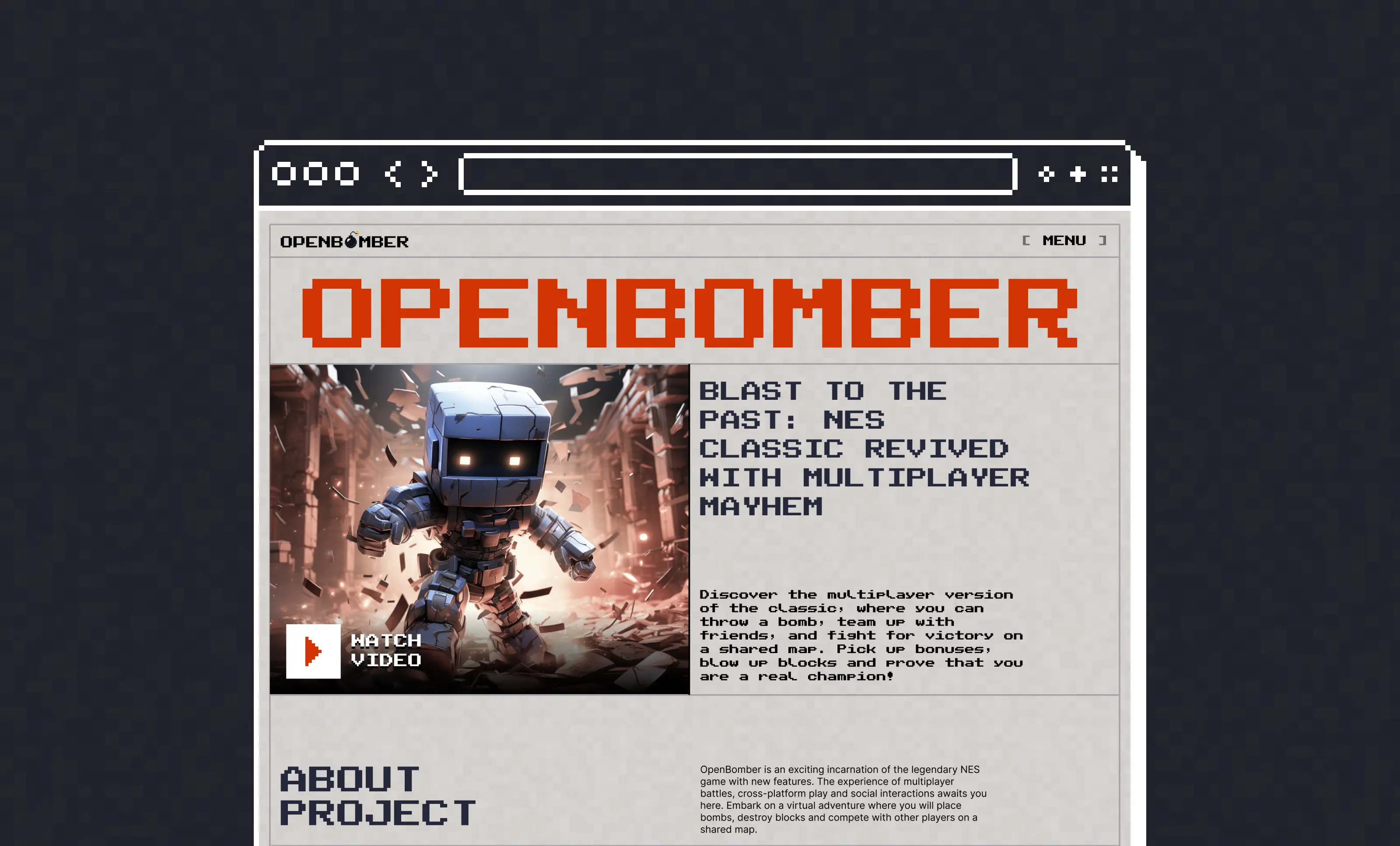 OpenBomber Website — Изображение №7 — Интерфейсы на Dprofile