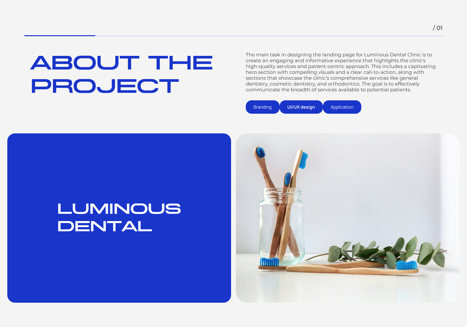 Landing Page for dental clinic — Изображение №2 — Интерфейсы на Dprofile
