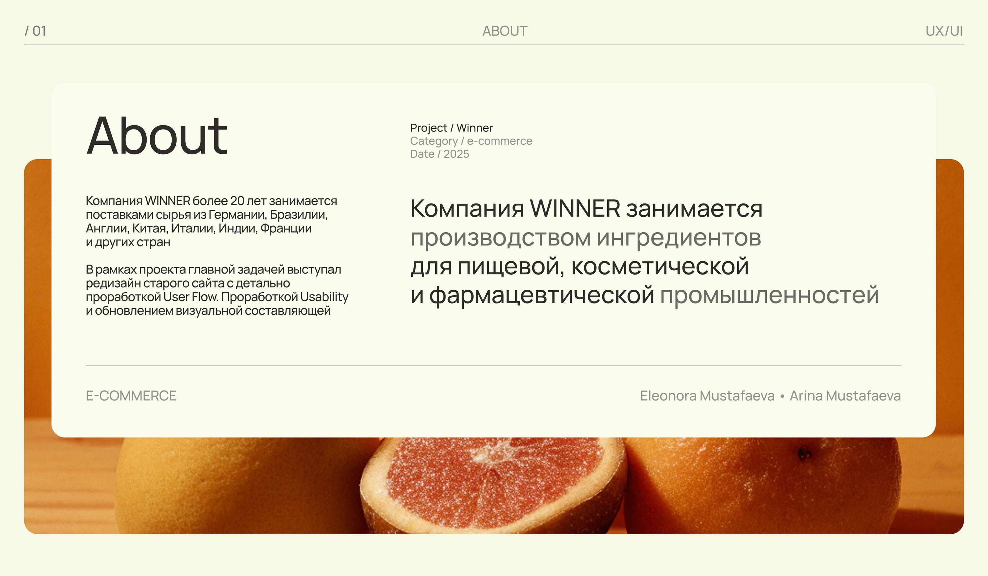 Winner / E-commerce / UX/UI Design — Изображение №2 — Интерфейсы на Dprofile