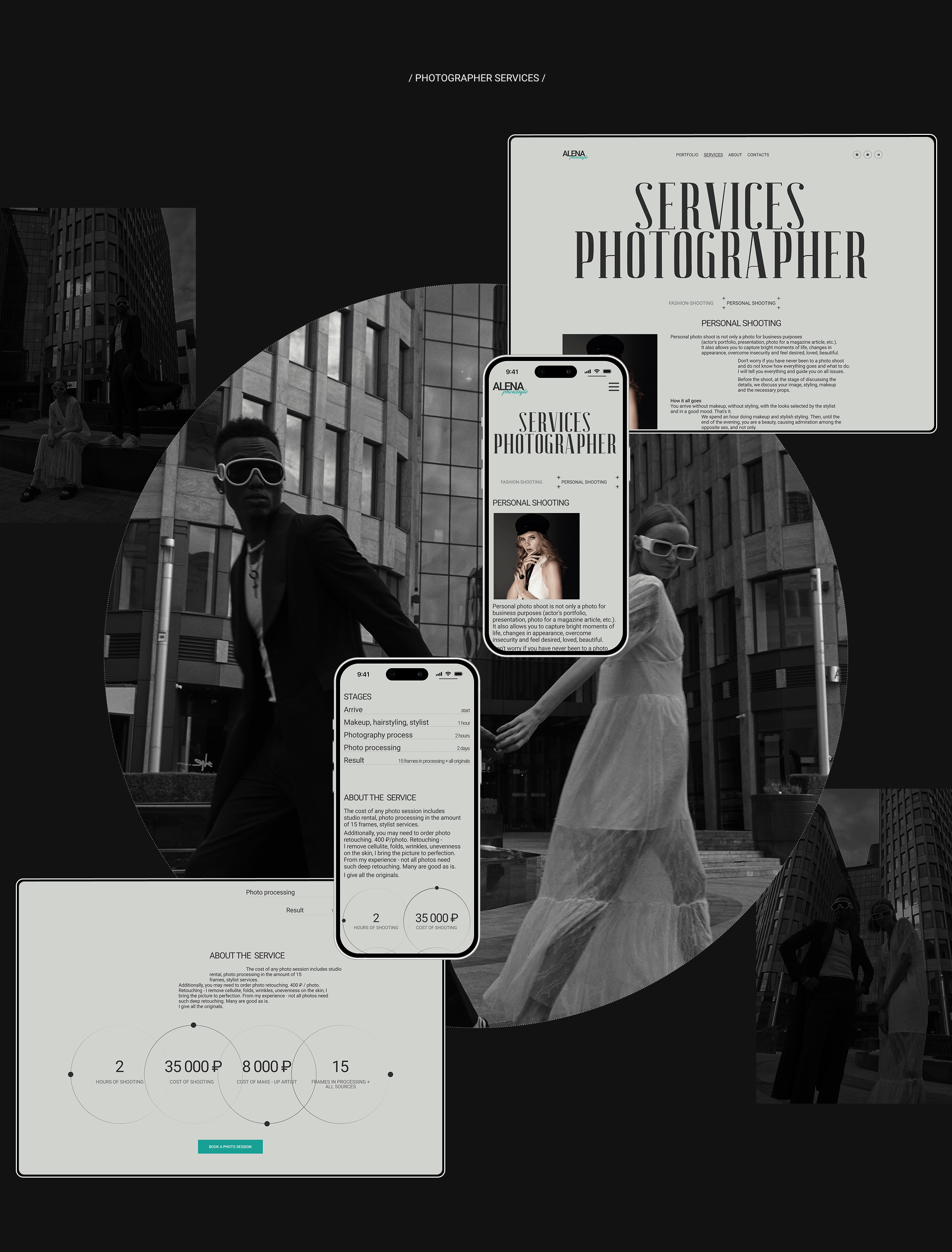ALENA photostyle — Изображение №7 — Интерфейсы на Dprofile