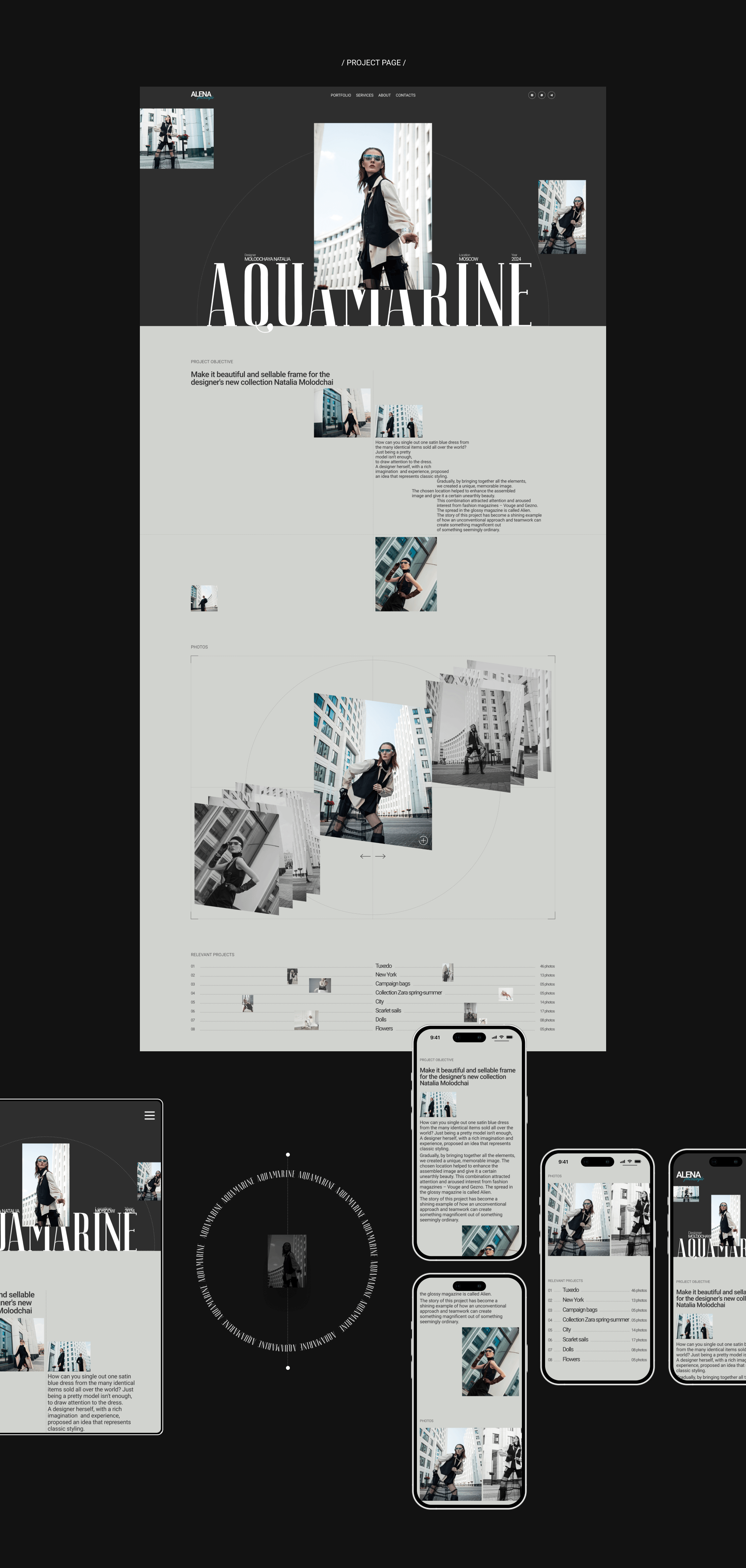 ALENA photostyle — Изображение №5 — Интерфейсы на Dprofile