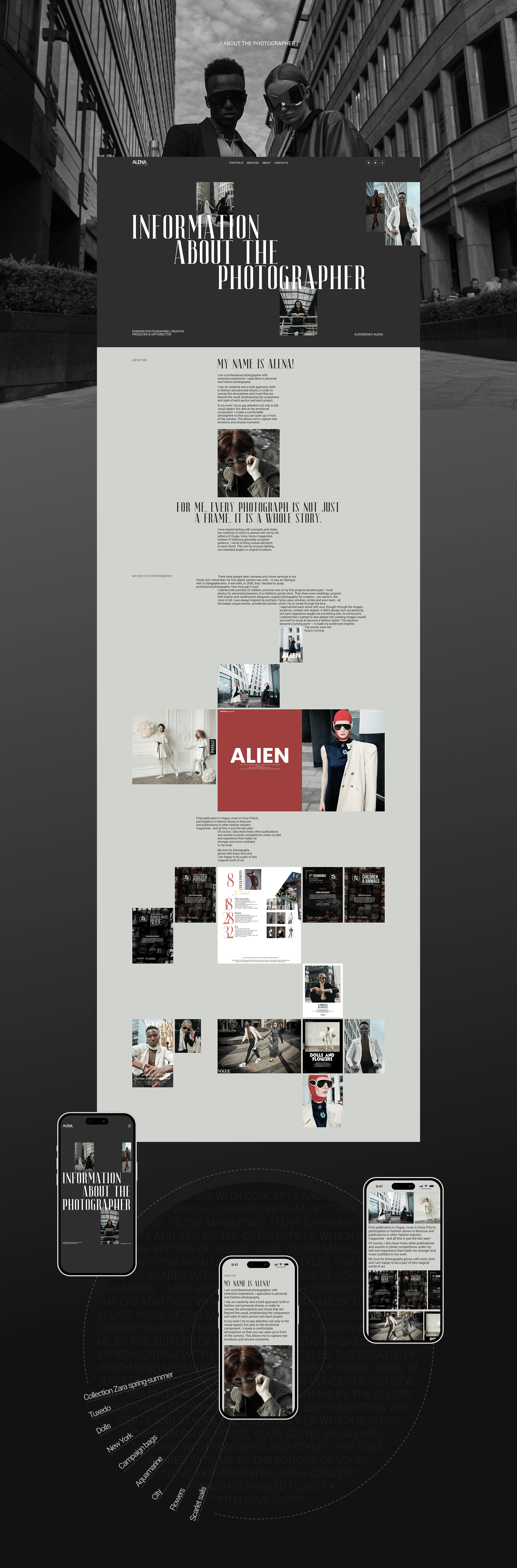 ALENA photostyle — Изображение №9 — Интерфейсы на Dprofile