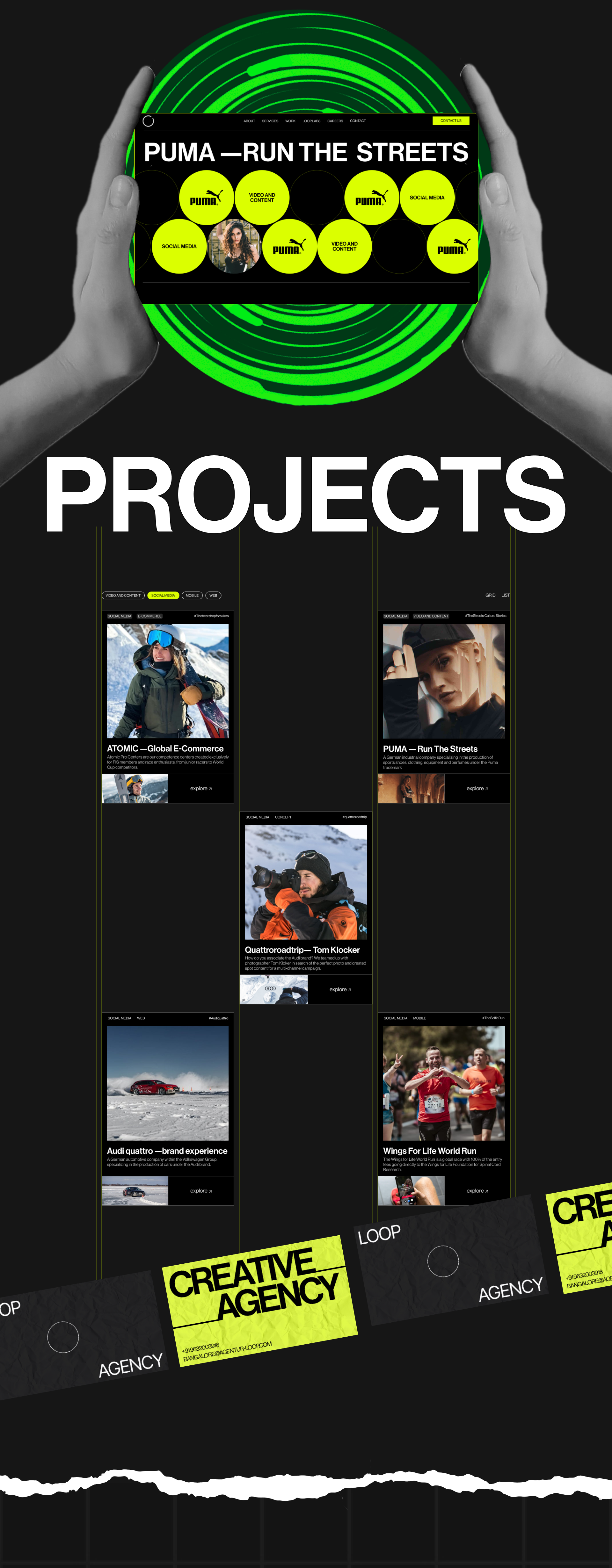 LOOP AGENCY — Изображение №2 — Интерфейсы на Dprofile