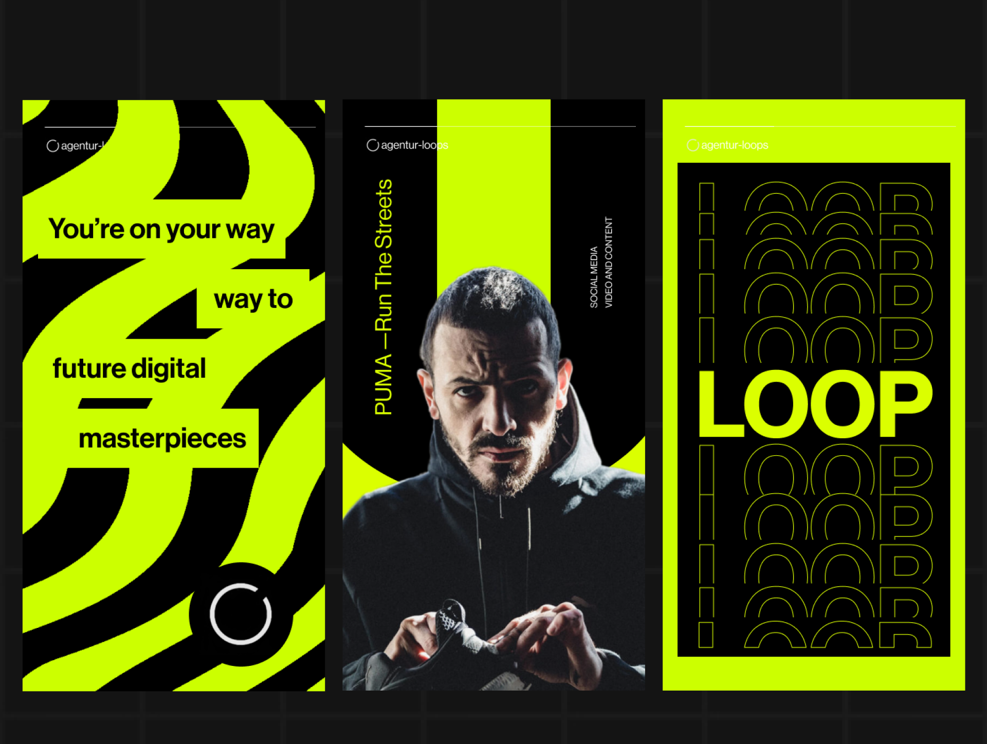 LOOP AGENCY — Изображение №6 — Интерфейсы на Dprofile