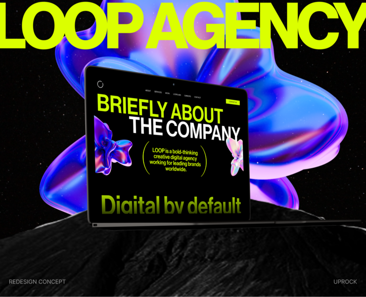 LOOP AGENCY — Интерфейсы на Dprofile