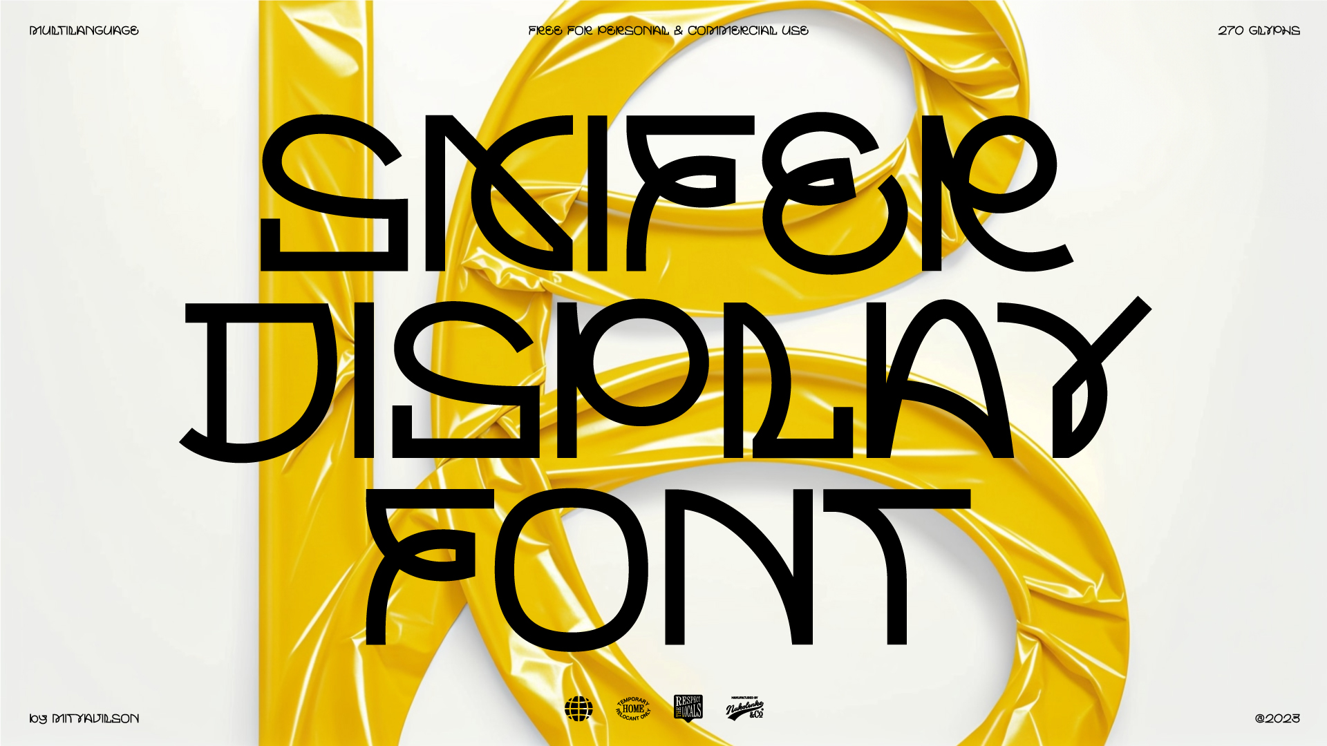 SKIFER / display font — Изображение №1 — Графика на Dprofile