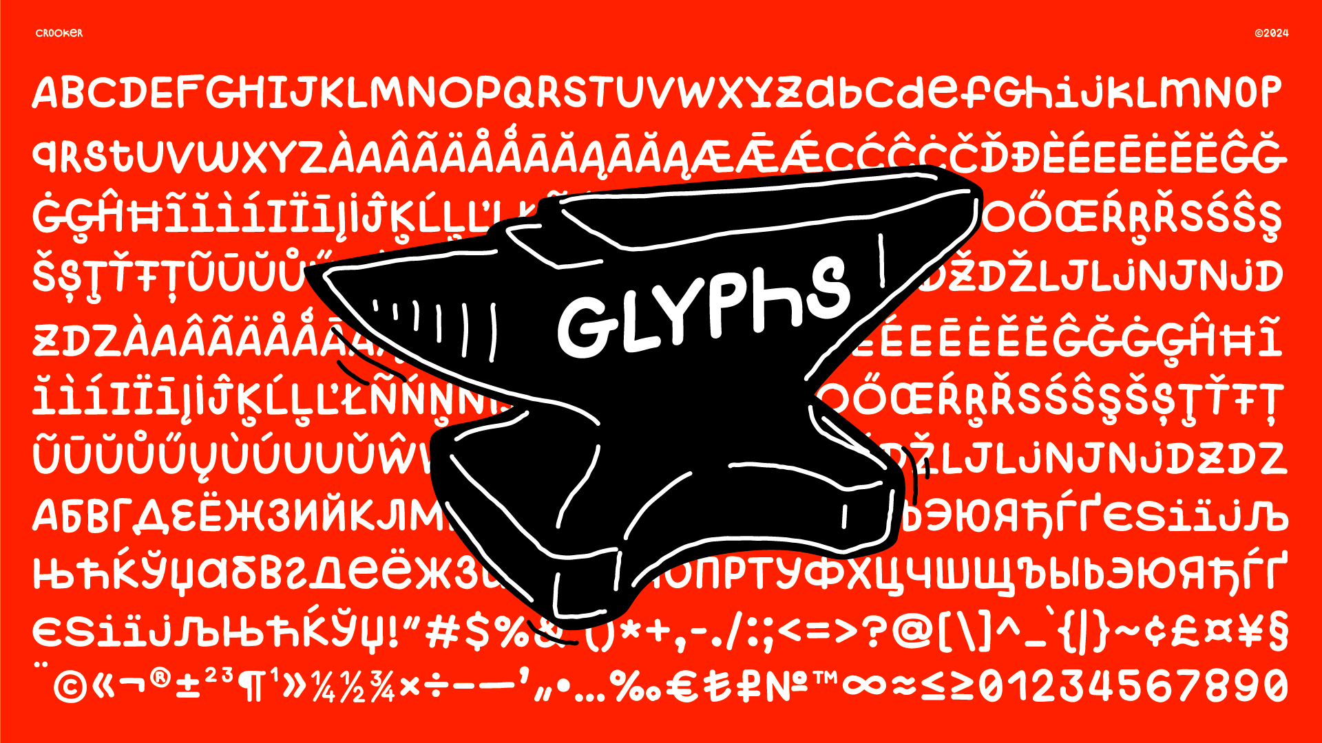 The Crooker / font — Изображение №4 — Графика на Dprofile