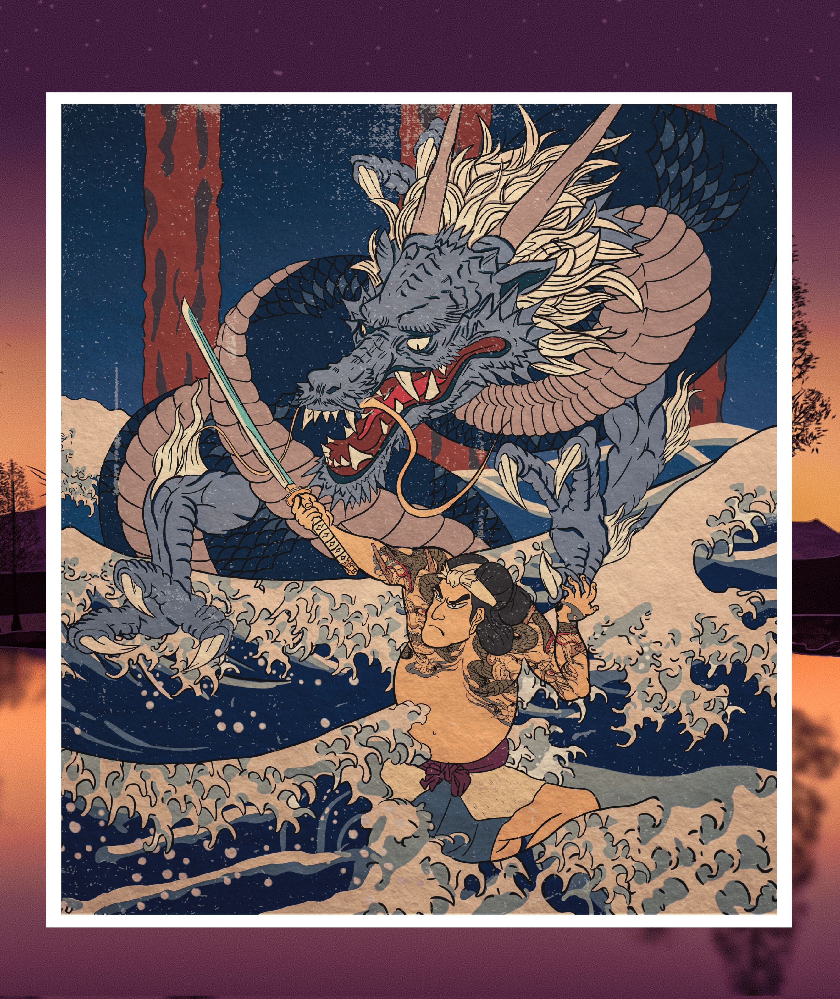 妖怪との戦い - 01/ Battle with Yokai — Изображение №3 — Иллюстрация на Dprofile