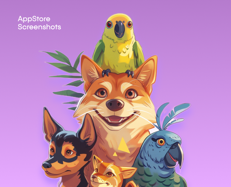 AppStore Screenshots — Брендинг, Графика на Dprofile