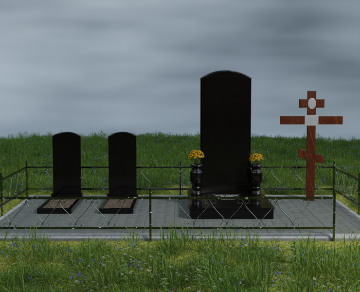 3D-эскиз памятника на Dprofile